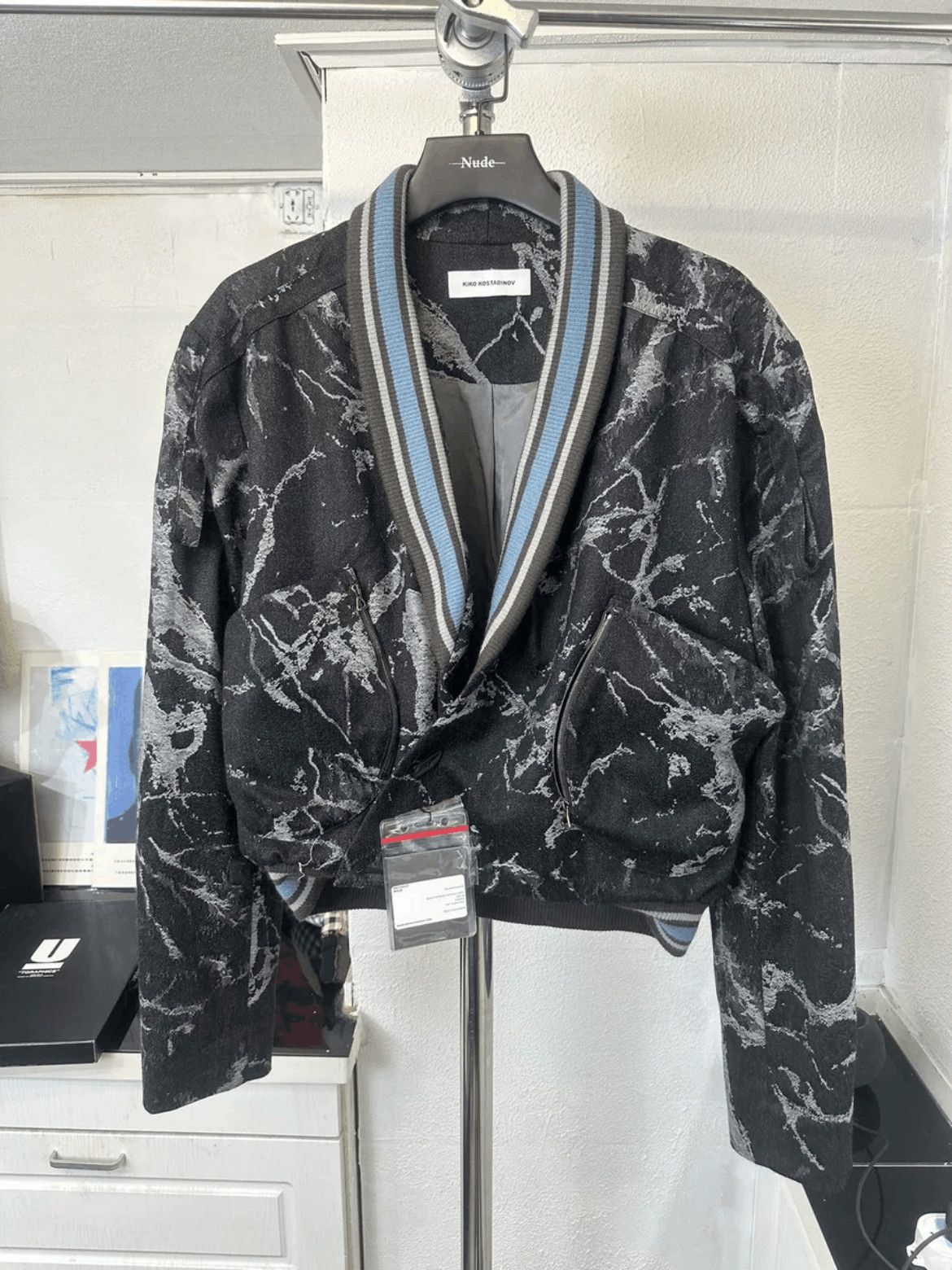 Kiko Kostadinov Kiko Kostadinov marble pattern jacket - DMC | Grailed