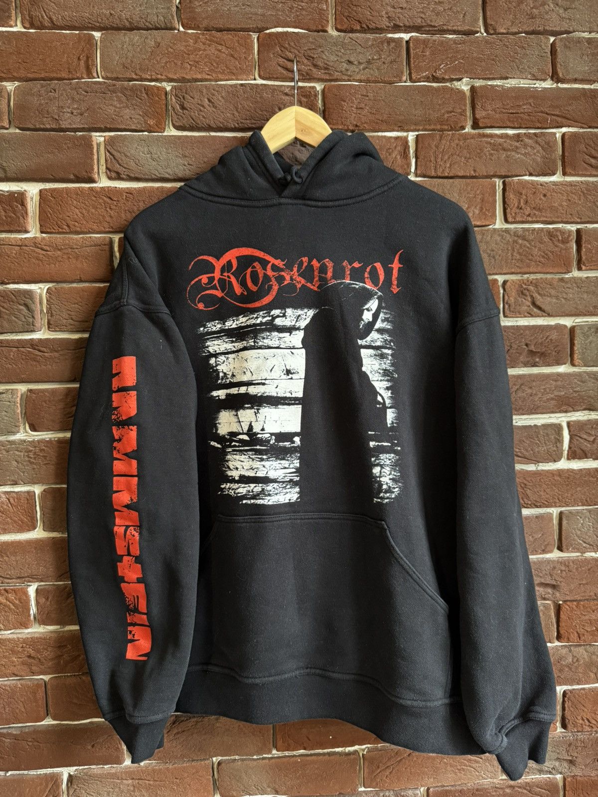 Band Tees Vintage 00s Rammstein Rosenrot Rare Metal Band hoodie XL Size US XL / EU 56 / 4 - 1 Thumbnail