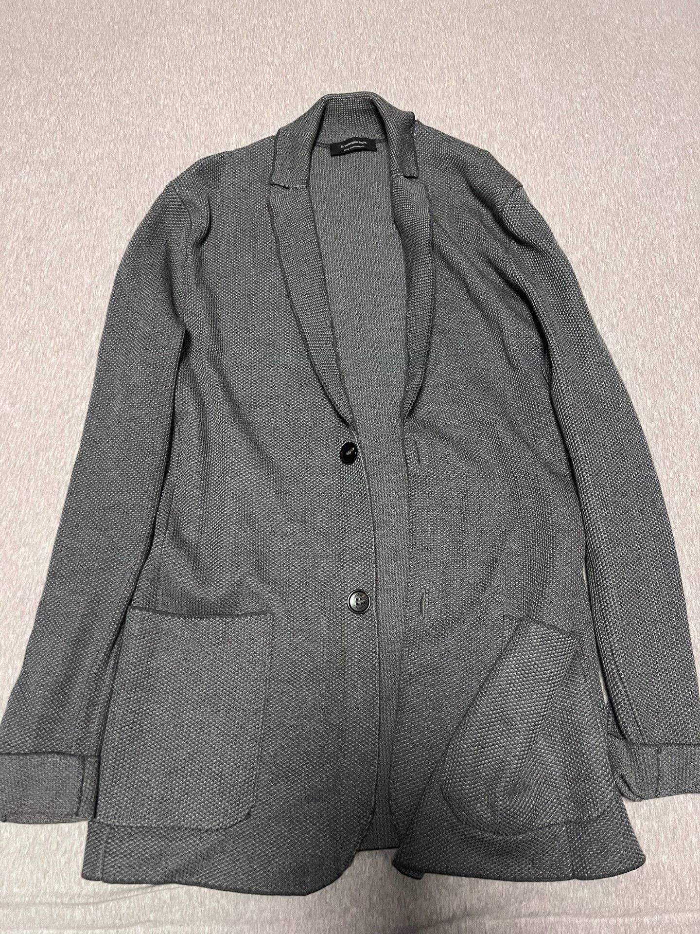 Ermenegildo Zegna Zegna Ultra-Fine Wool Cardigan Size US M / EU 48-50 / 2 - 1 Thumbnail