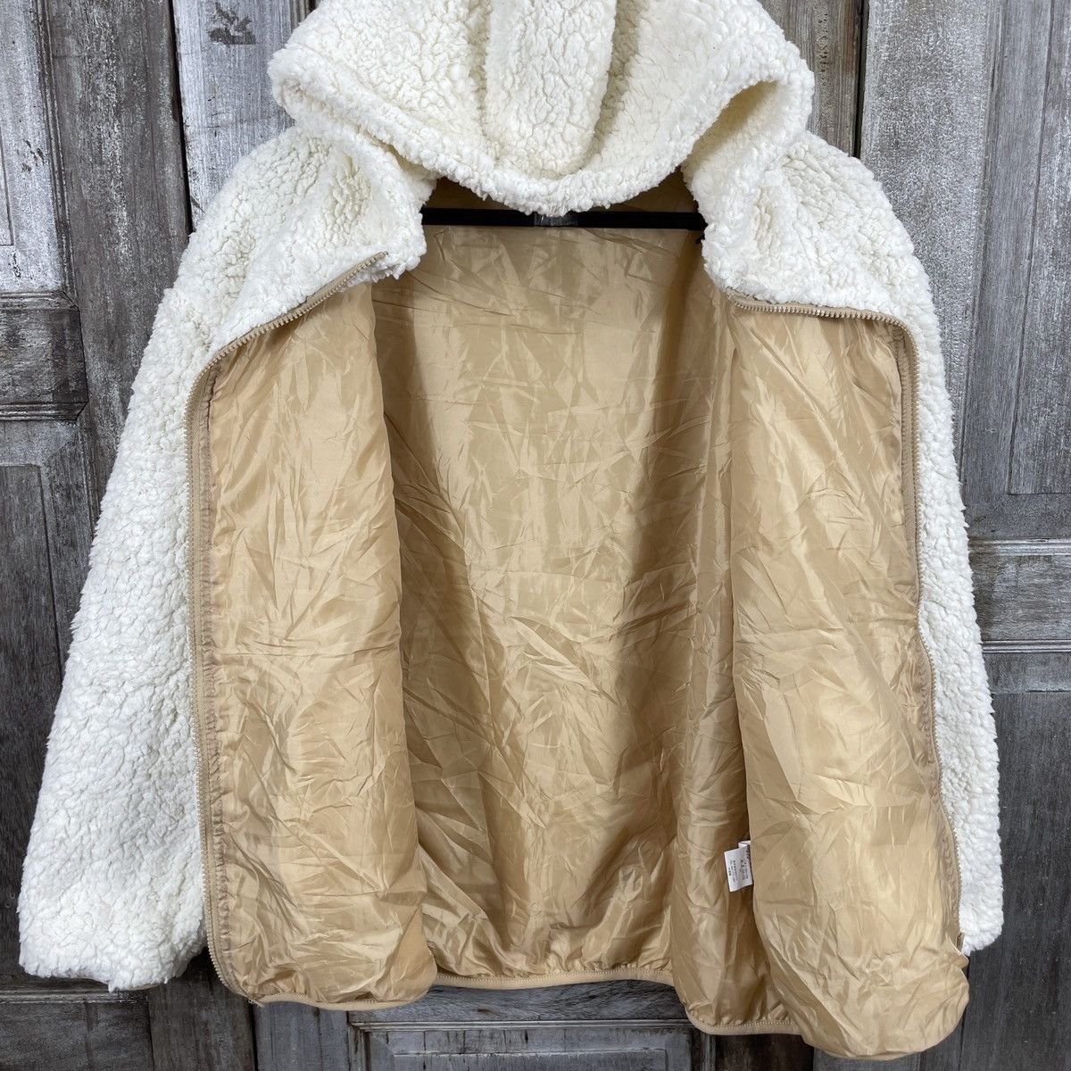 Japanese Brand × Uniqlo × Vintage Vintage Japanese Brand Sherpa Jackets Size US L / EU 52-54 / 3 - 3 Thumbnail