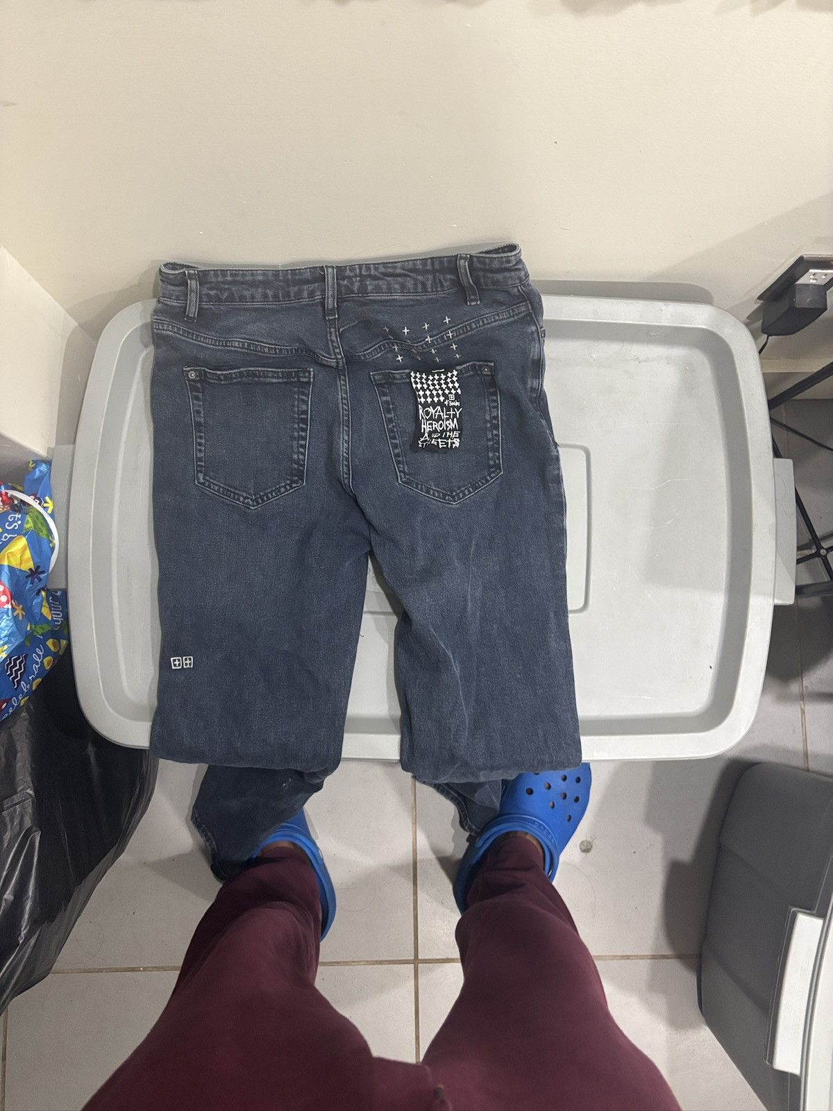 Ksubi Ksubi Dark Blue Denim Size US 30 / EU 46 - 1 Thumbnail