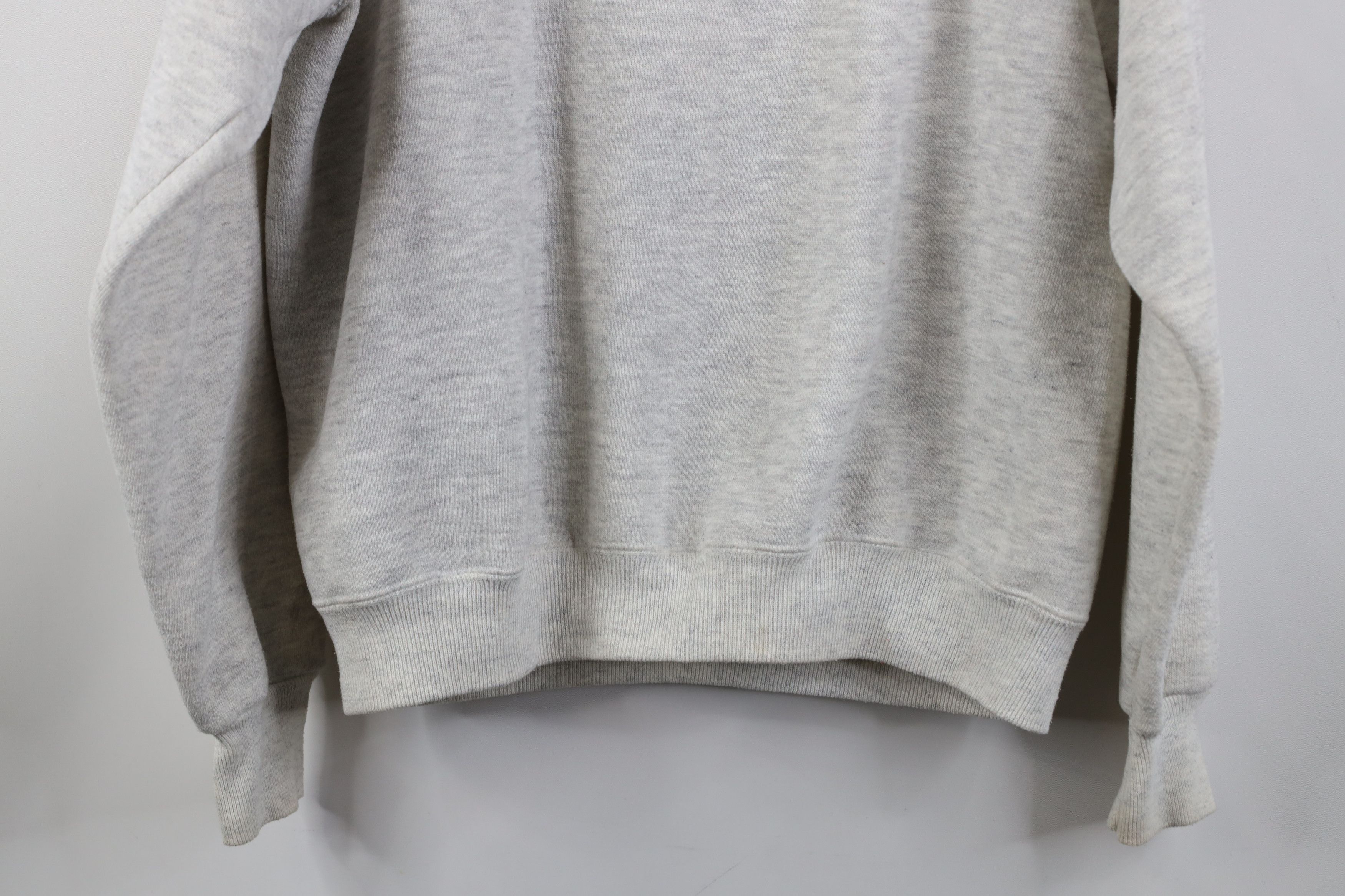 Vintage Vintage 90s Streetwear Sweatshirt Heather Gray USA Size M / US 6-8 / IT 42-44 - 15 Thumbnail
