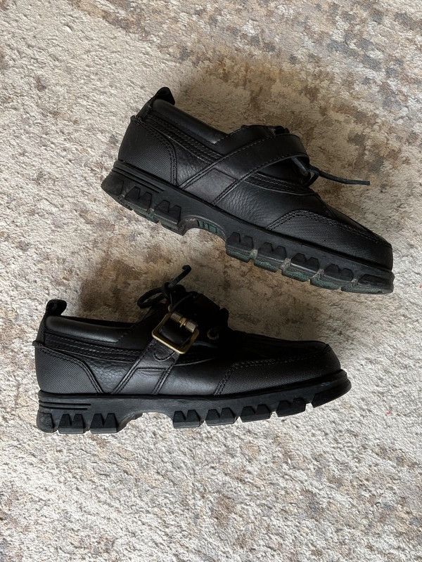Polo Ralph Lauren OG Ralph Lauren Polo Sport Vintage 90s Women’s Leather Boots Size US 5.5 / IT 35.5 - 9 Thumbnail