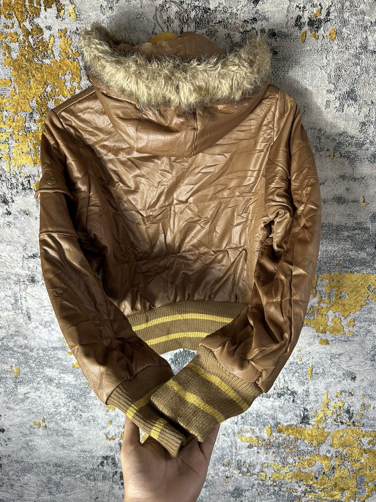 20471120 FUR PUFFER DOWN JACKET WINTER SESSION VERY GOOD CONDITION Size US M / EU 48-50 / 2 - 6 Thumbnail