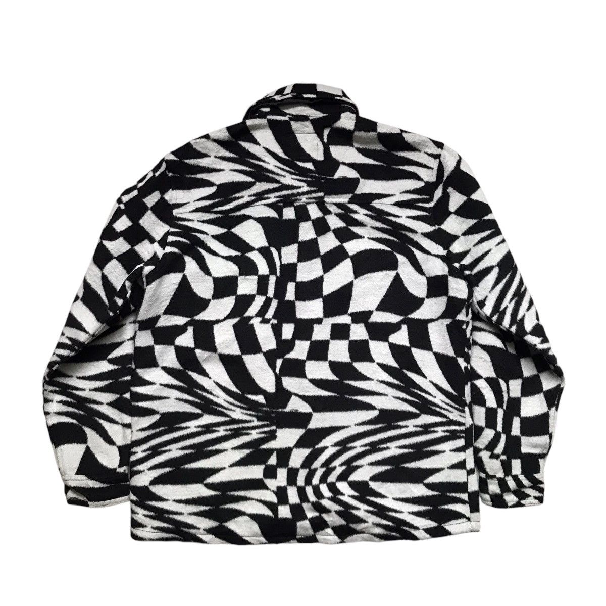 If Six Was Nine × Le Grande Bleu (L.G.B.) × Zara VINTAGE ZARA WORKERS ZEBRA DESIGN JACKET Size US M / EU 48-50 / 2 - 6 Thumbnail
