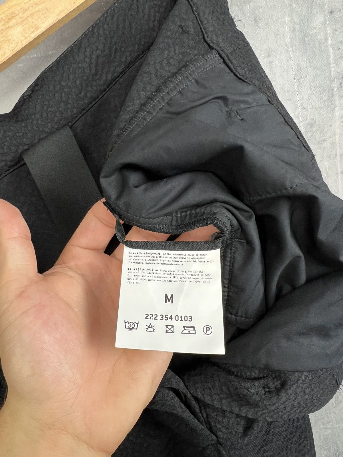 Rundholz Rundholz Black Label Textured Women’s Pants Trousers Size M Size 28" / US 6 / IT 42 - 10 Thumbnail