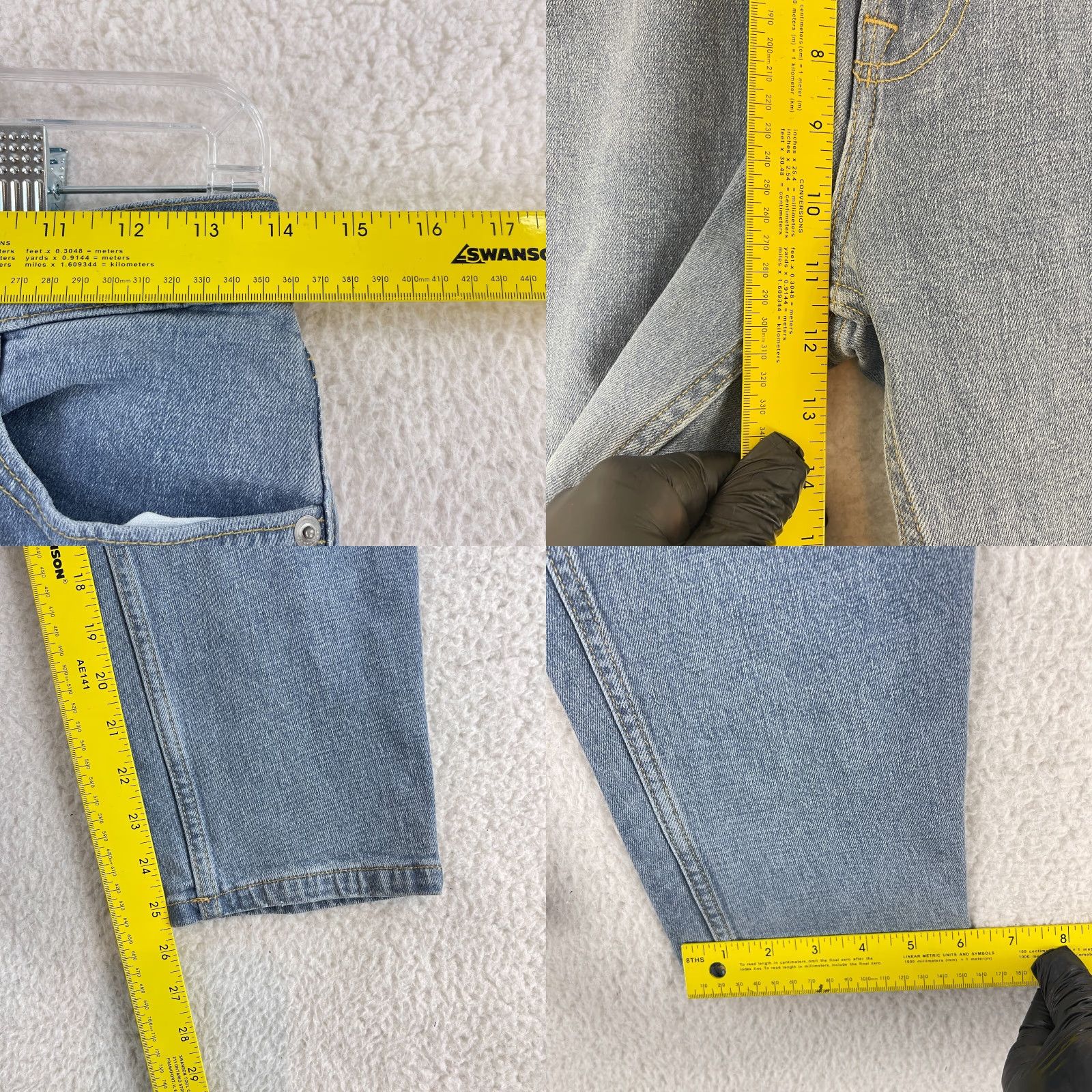 Everlane Everlane The Original Cheeky Jean Womens Crop Jeans 28 Blue Regular Size 28 Cotton Denim 90s School Modern Fit Womens Size 28" / US 6 / IT 42 - 8 Thumbnail