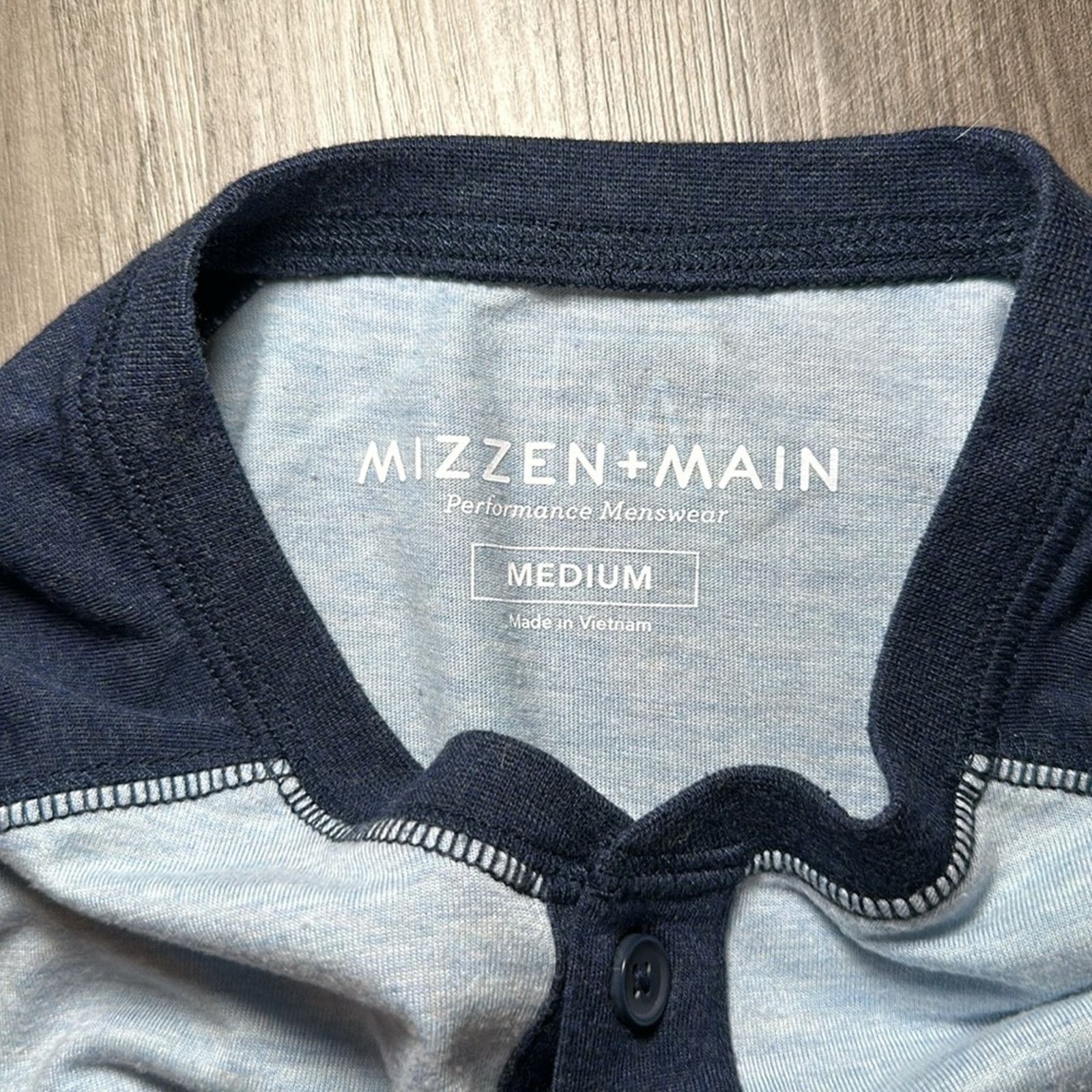 Mizzen+Main Mizzen+Main Modal Jersey Long Sleeve Henley Tee - Medium Size US M / EU 48-50 / 2 - 8 Thumbnail