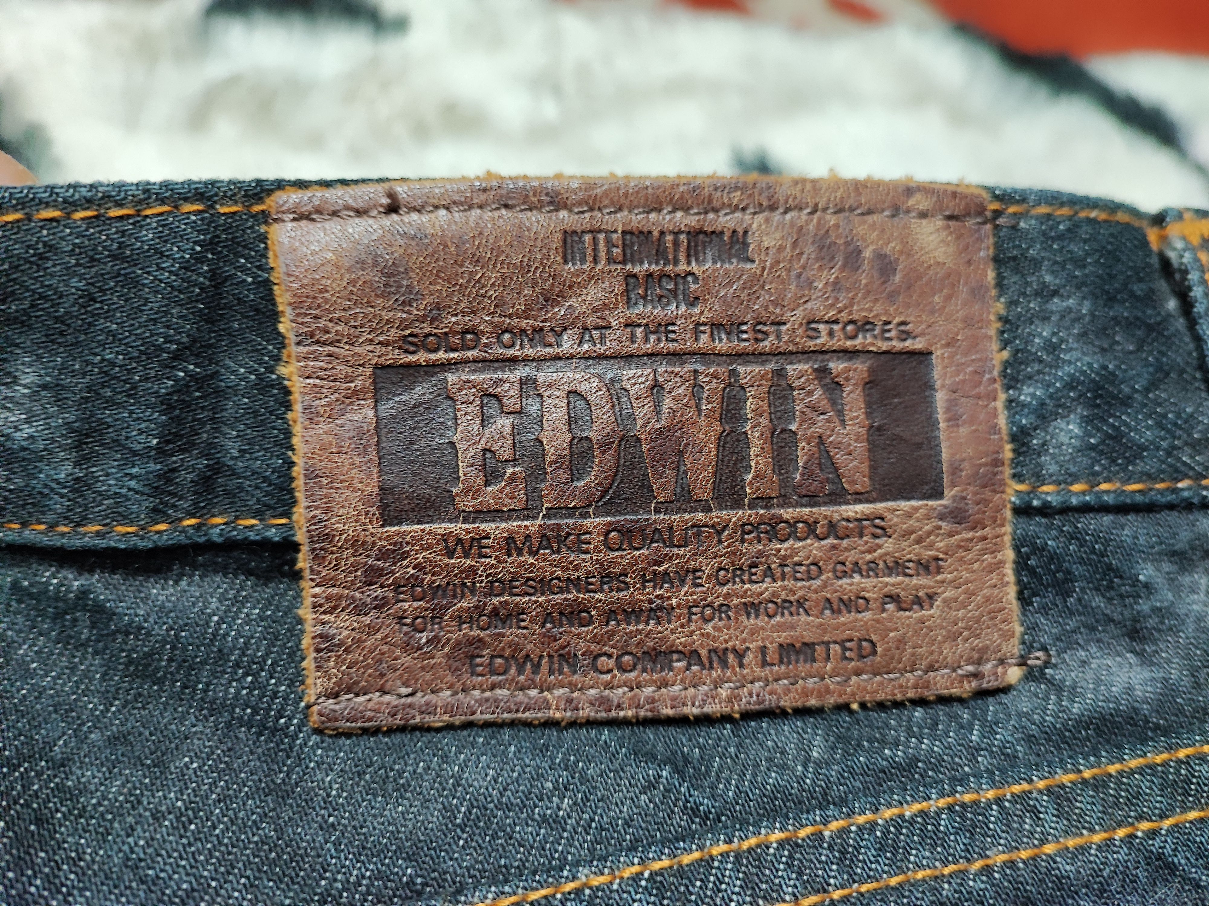 Edwin × Kapital × Tornado Mart VINTAGE EDWIN BASIC JEANS Size US 33 - 12 Thumbnail
