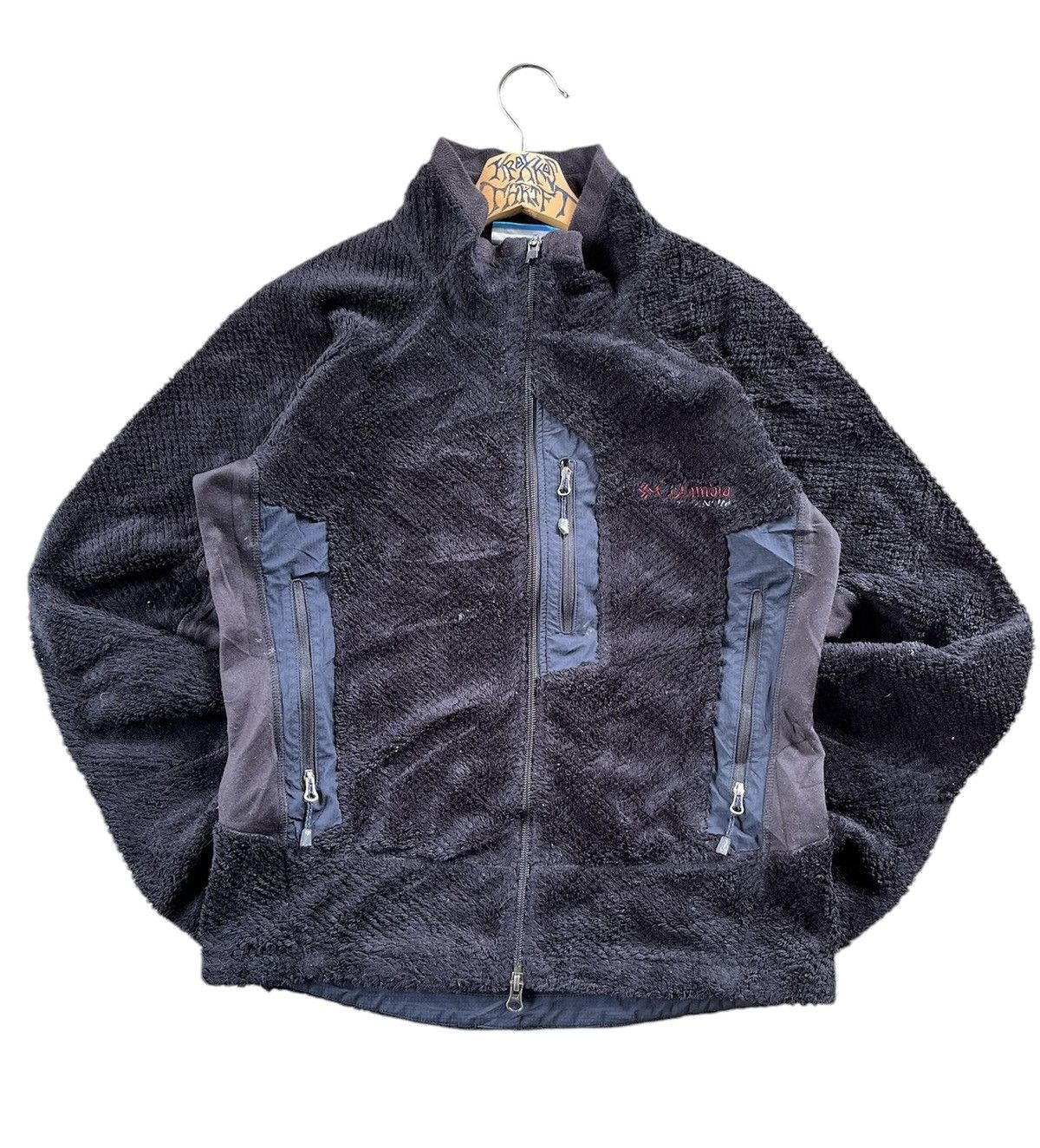 🔥Columbia Multicpocket Zipper Up Sherpa Fleece Jacket