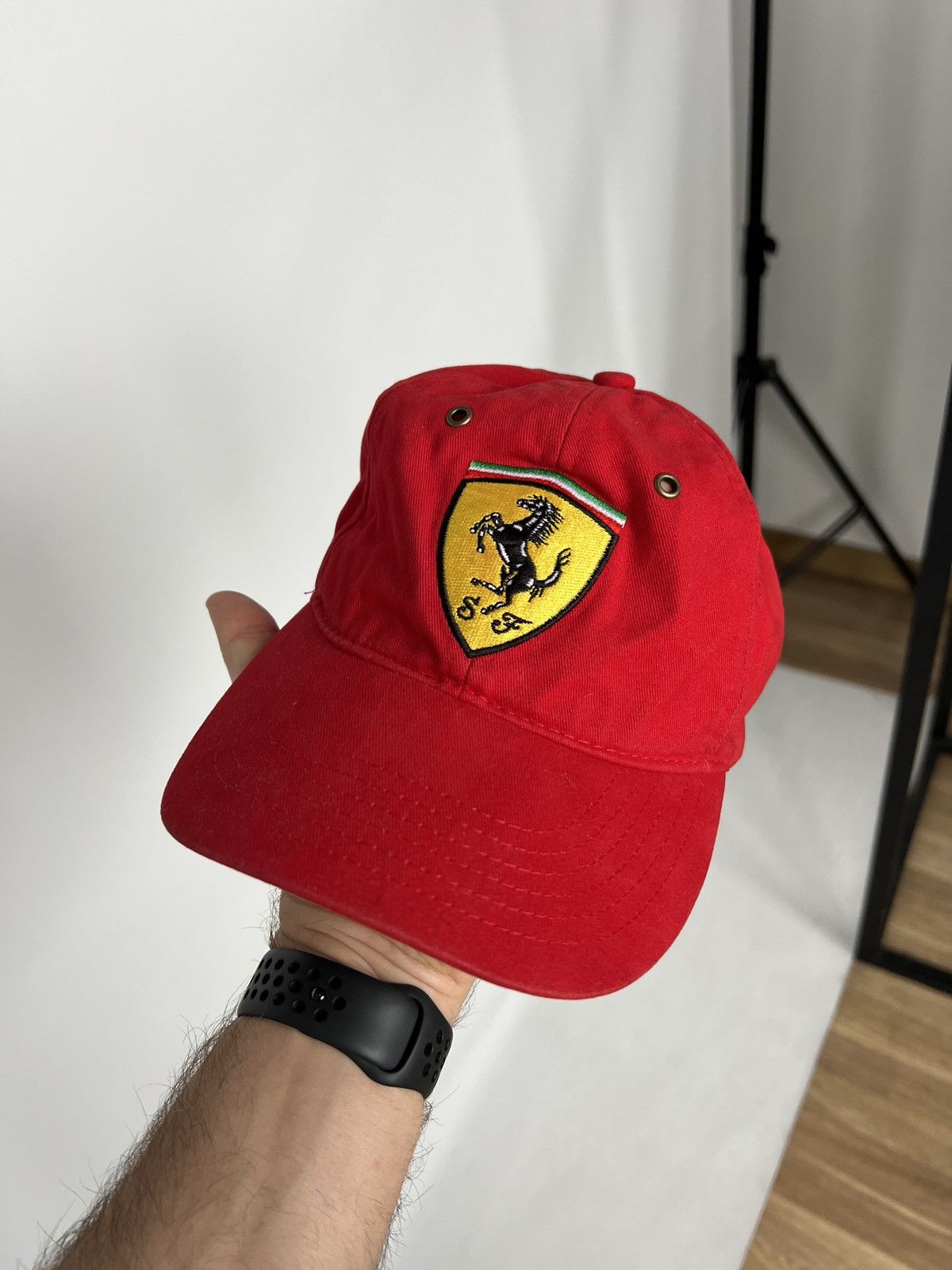 Ferrari Vintage Ferrari F1 Red Cap One Size Size ONE SIZE - 5 Thumbnail
