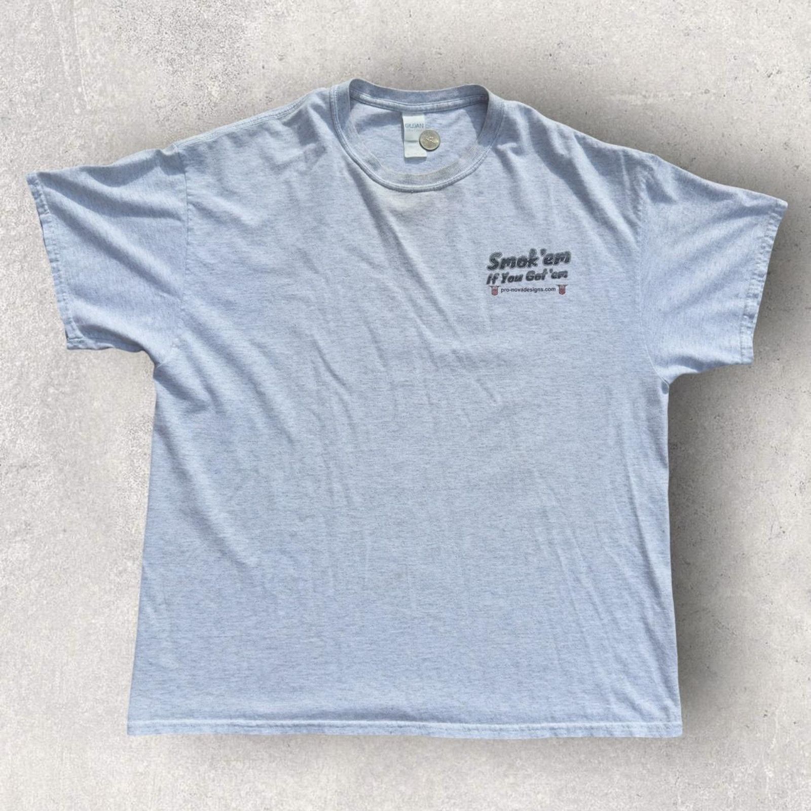 Vintage Vintage Smok’em If You Got’em Graphic T-Shirt Size US XXL / EU 58 / 5 - 4 Thumbnail