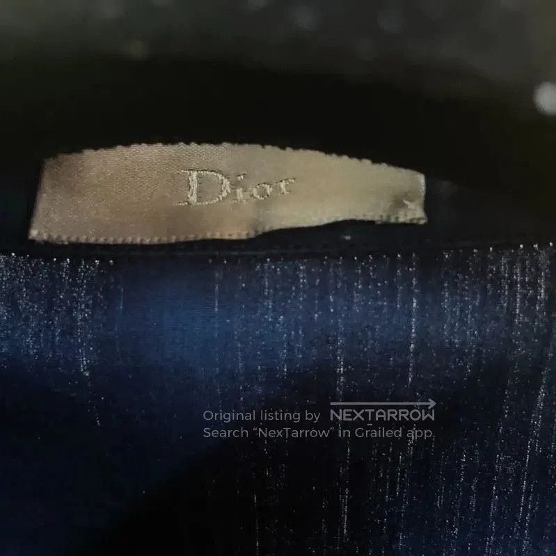 Dior Dior Blue Long Sleeve Cotton Shirt for Women . Size S / US 4 / IT 40 - 6 Thumbnail