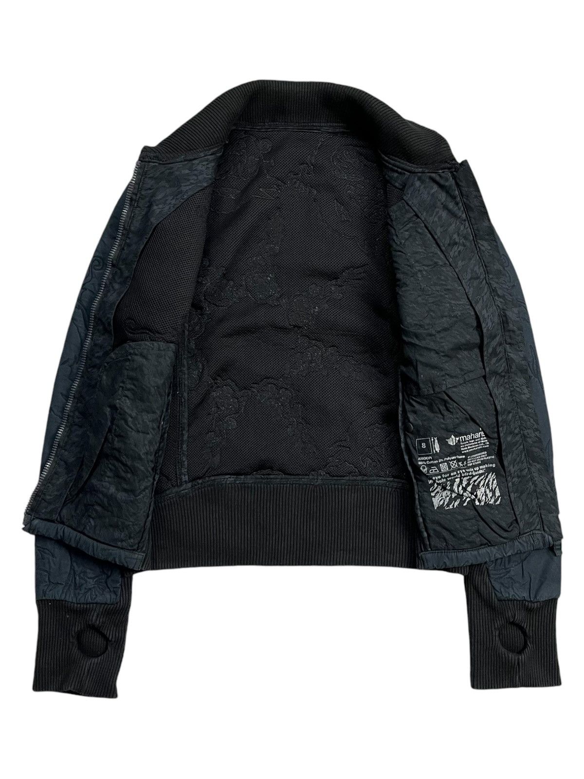 14th Addiction 2000s Maharisi - Riri Zips Jacquard Jacquard Jacket Size US M / EU 48-50 / 2 - 3 Thumbnail