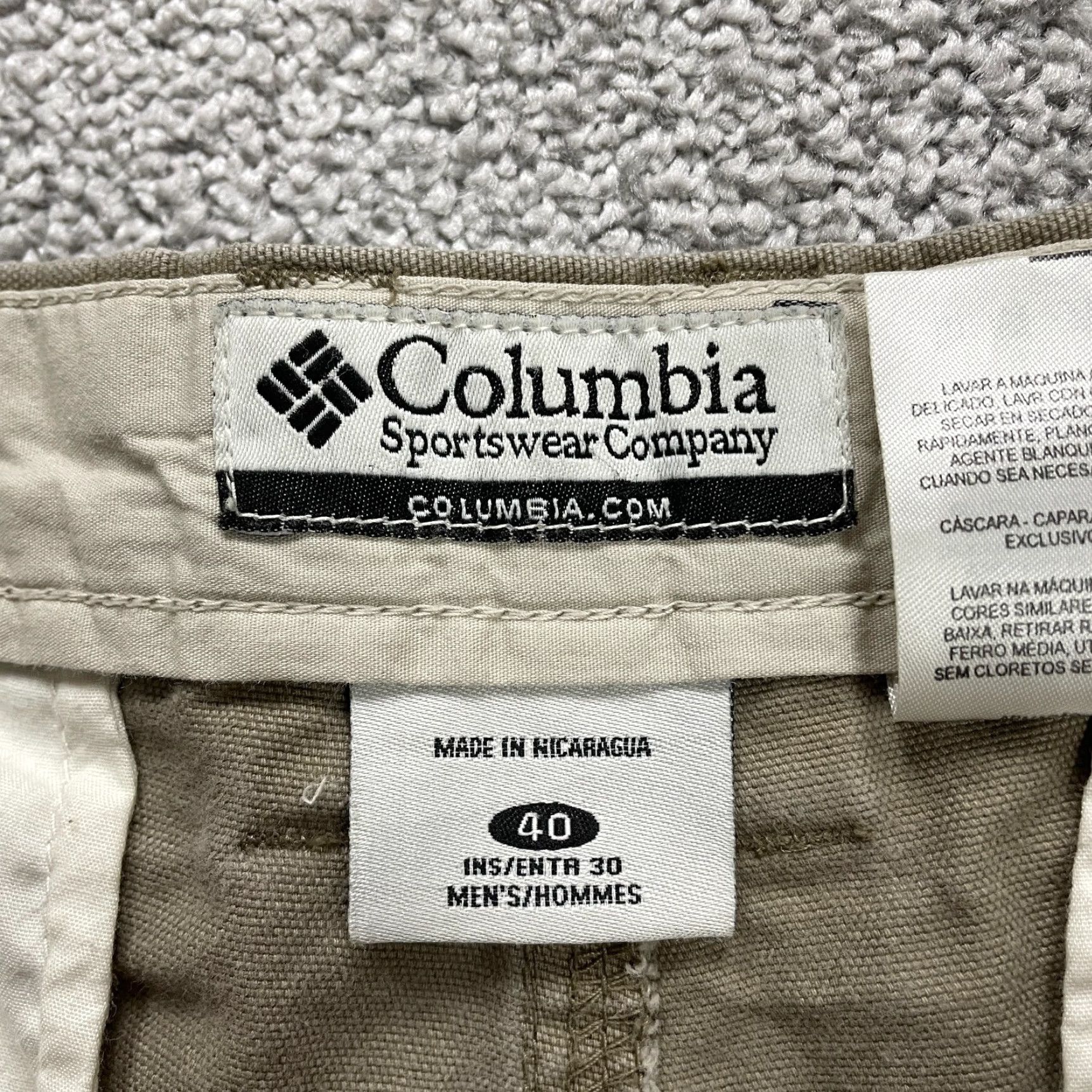 Vintage Columbia Flex ROC Chino Pants Mens 40x30 Brown Casual Outdoor Cotton Straight Size US 40 / EU 56 - 7 Thumbnail