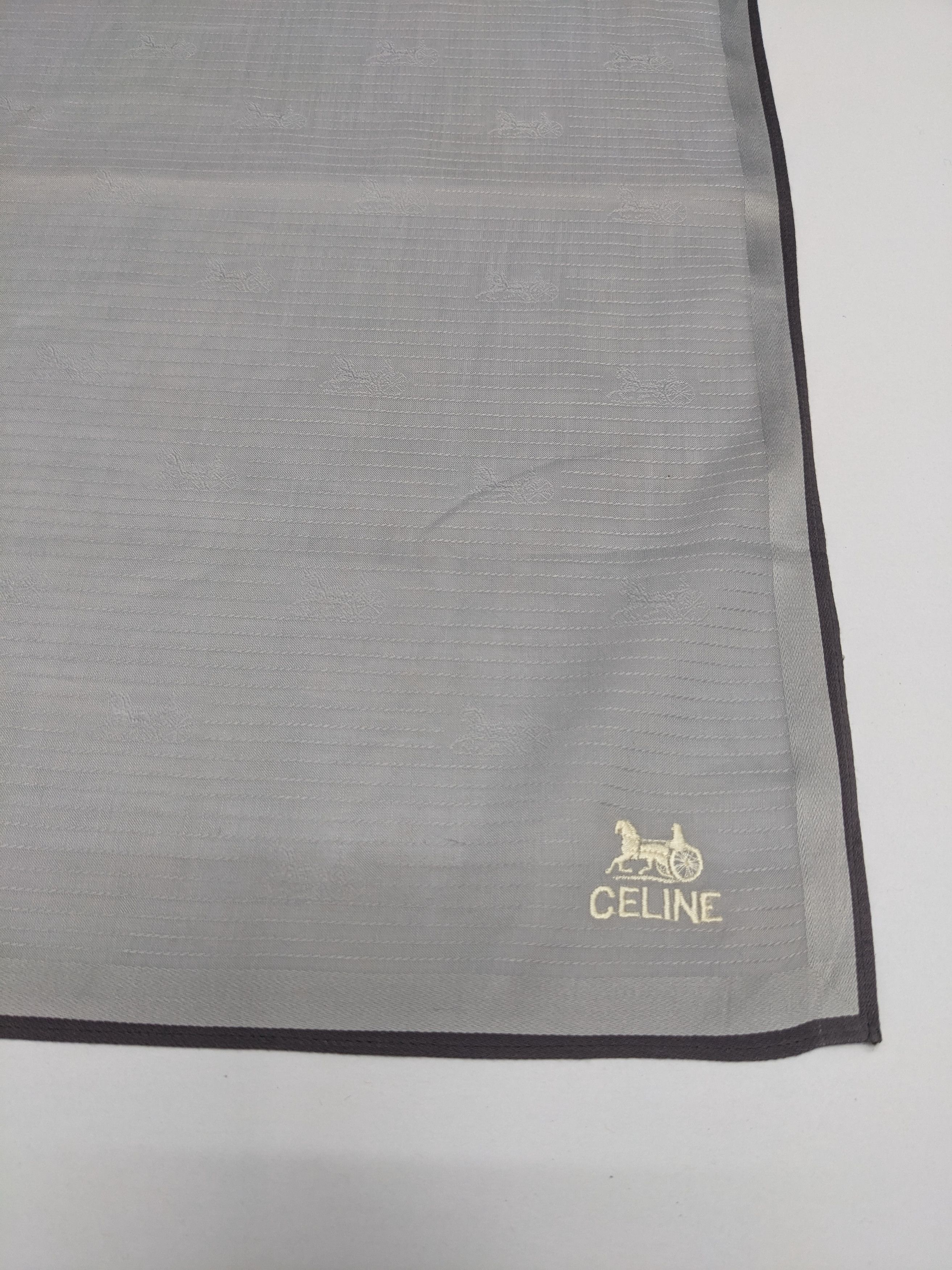 Celine VINTAGE CLASSIC CELINE HANDKERCHIEF Size ONE SIZE - 4 Thumbnail