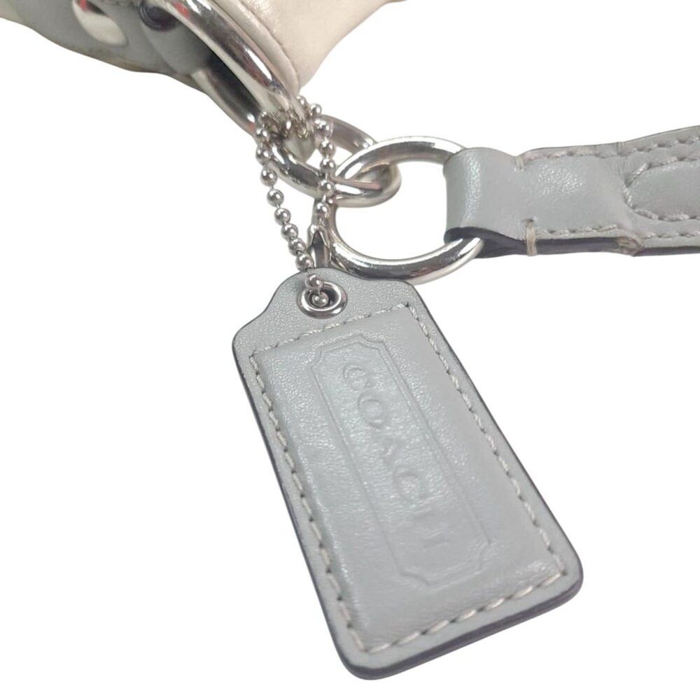Coach COACH Soho White/ivory grey buckle shoulder bag Size ONE SIZE - 4 Thumbnail