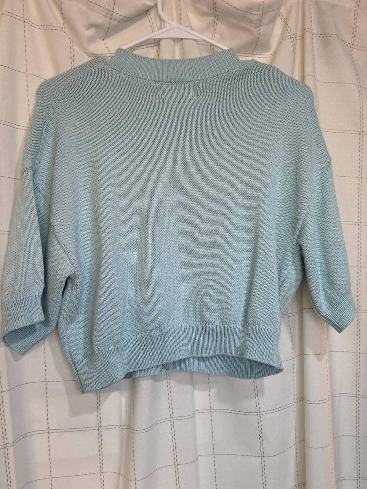 Other Banana Chunky Pullover Cropped Sweater Size S / US 4 / IT 40 - 7 Thumbnail