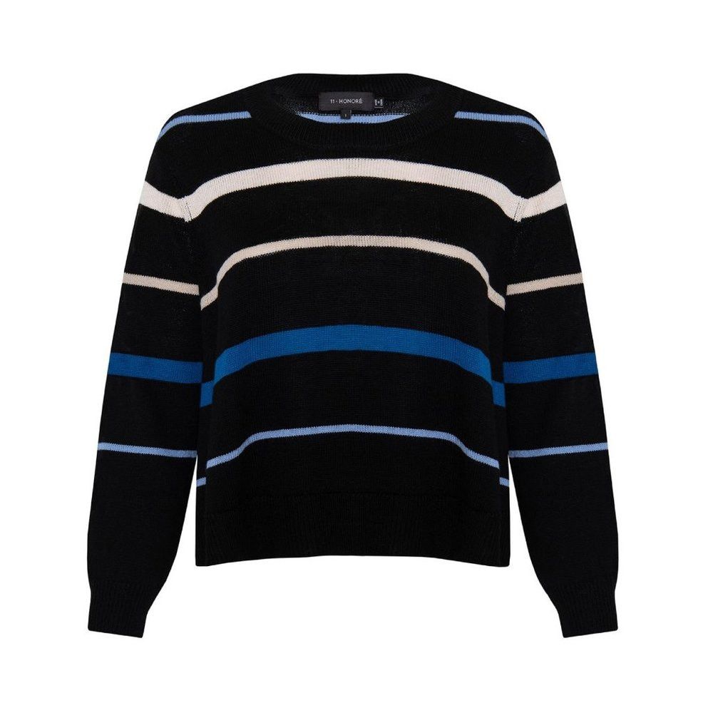 Other NWT New $168 11 HONORÉ Emily Stripe Wool Blend Sweater Size Size XXL / US 16-18 / IT 52-54 - 2 Thumbnail