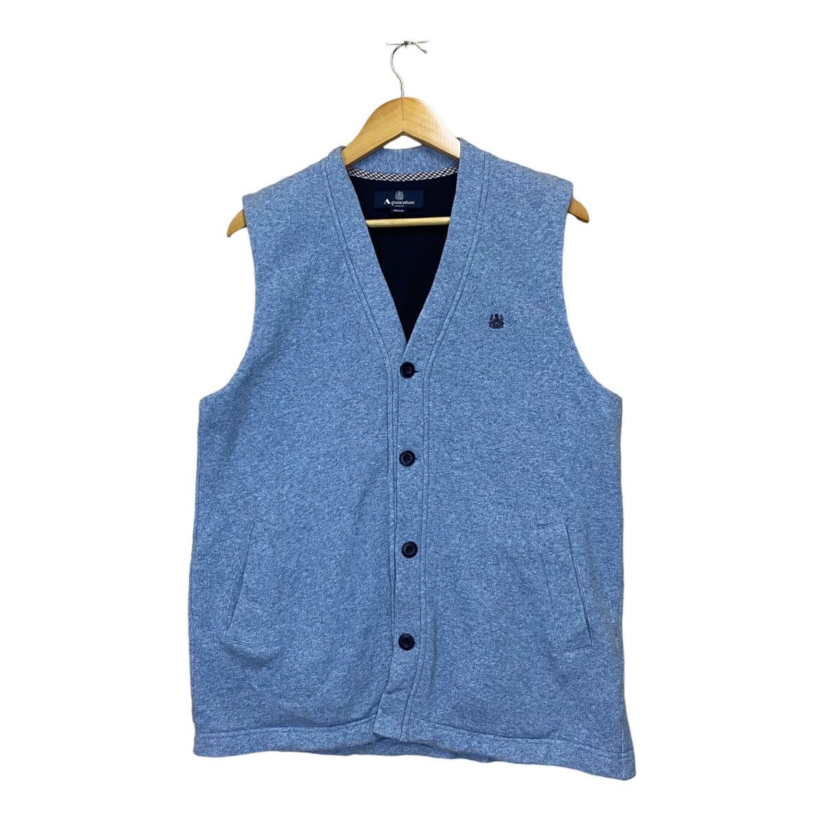 Aquascutum × Designer × Vintage Aquascutum London Vest Size US M / EU 48-50 / 2 - 3 Thumbnail
