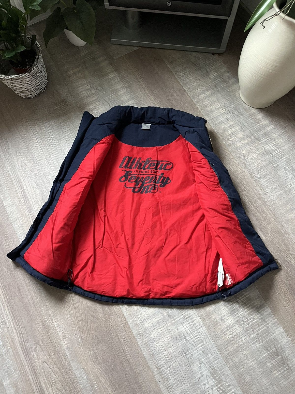 Nike × Vintage Nike Vintage Big Logo Nylon 90s Puffer Down Vest Y2K Drill Size US S / EU 44-46 / 1 - 5 Thumbnail