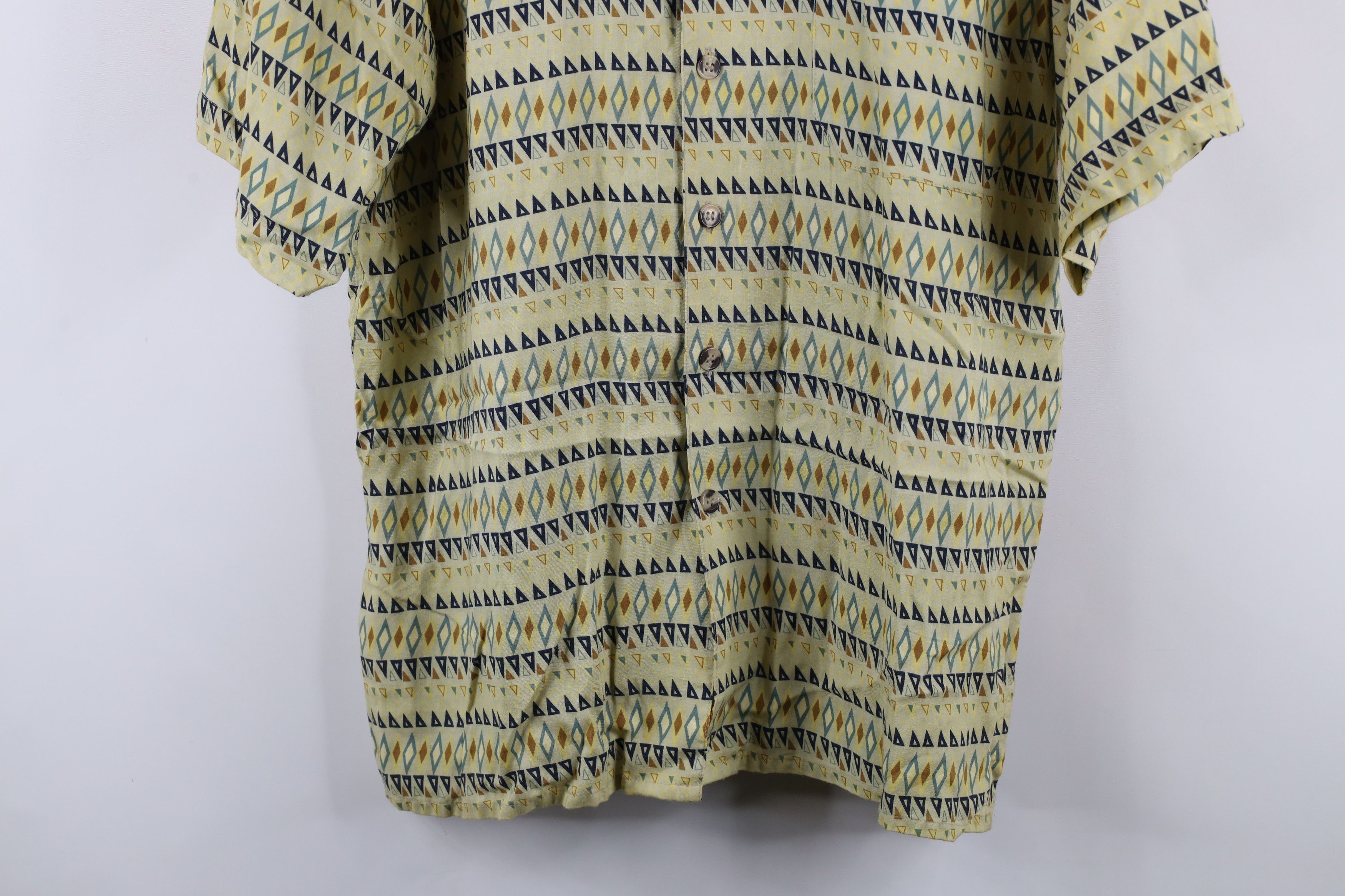 Vintage Vintage 90s Rockabilly Collar Short Sleeve Button Shirt Size US XL / EU 56 / 4 - 3 Thumbnail