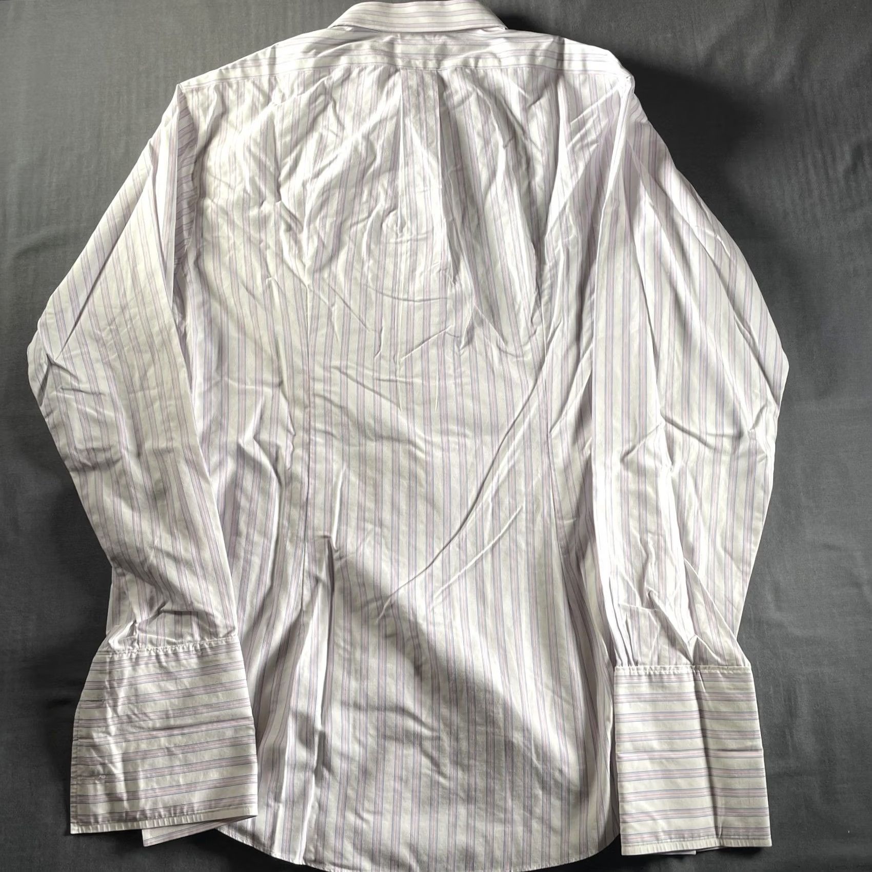 Brooks Brothers Brooks Brothers Shirt Mens 16-35 White Stripe Slim Fit Non-Iron Supima Cotton Dress Shirt Mens 16-35 White Stripe Slim Fit Non-Iron Supima Cotton Size US L / EU 52-54 / 3 - 5 Thumbnail