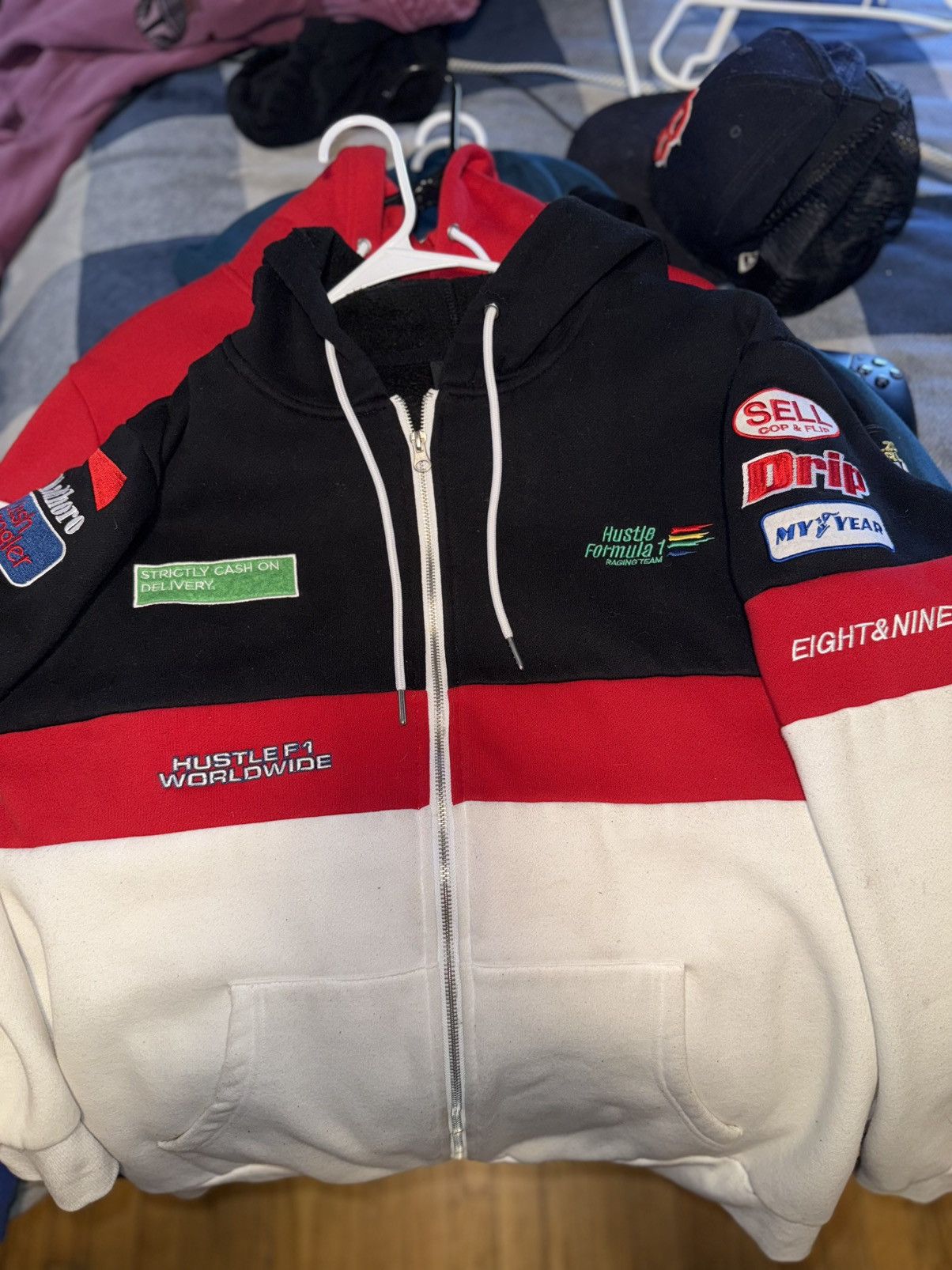 8&9 Clothing Co. 8&9 Co. Zip up Hoodies sz Large Size US L / EU 52-54 / 3 - 1 Thumbnail