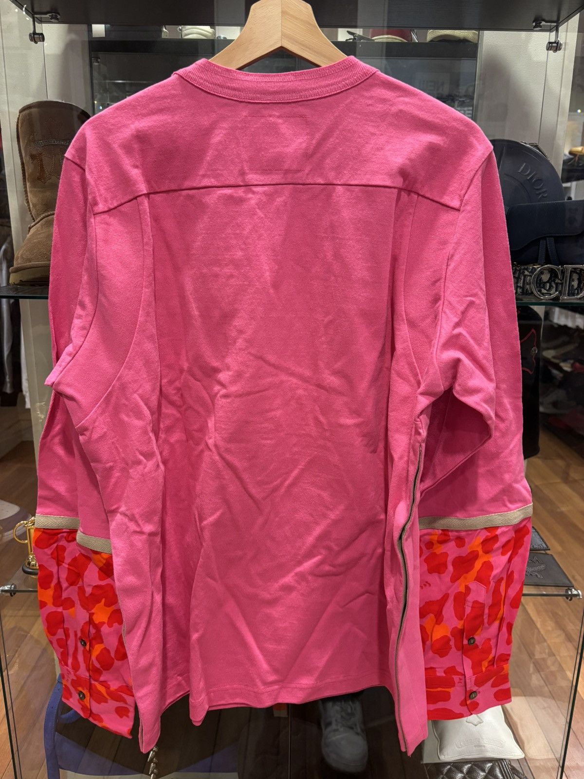 Sacai Sacai Pocket LS Top Size US XL / EU 56 / 4 - 2 Thumbnail
