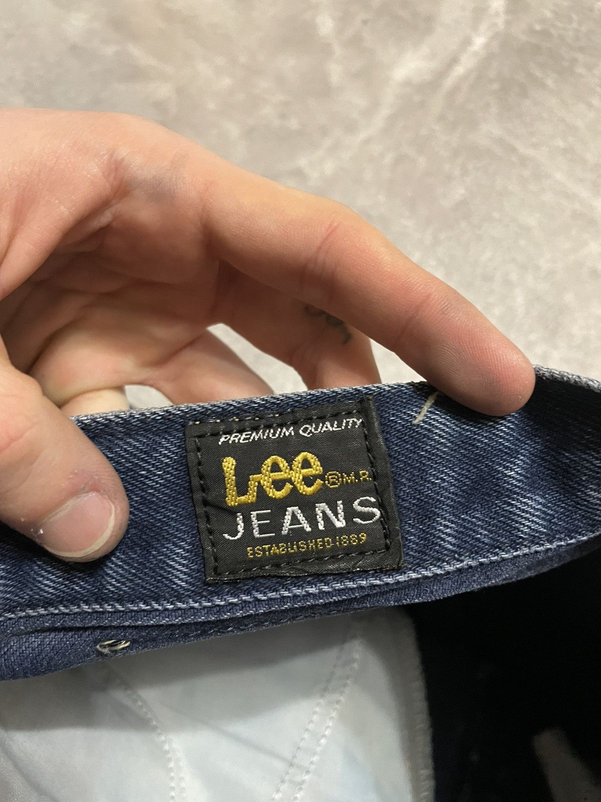 Lee Vintage Lee Distressed Denim Jeans 32 Size US 32 / EU 48 - 21 Thumbnail