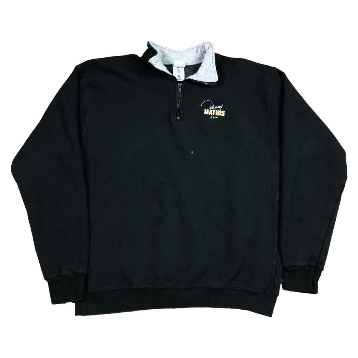 Band Tees × Fruit Of The Loom × Vintage Vintage 90s Jonny Mathis Live Band Sweatshirt Adult XL Size US L / EU 52-54 / 3 - 1 Thumbnail