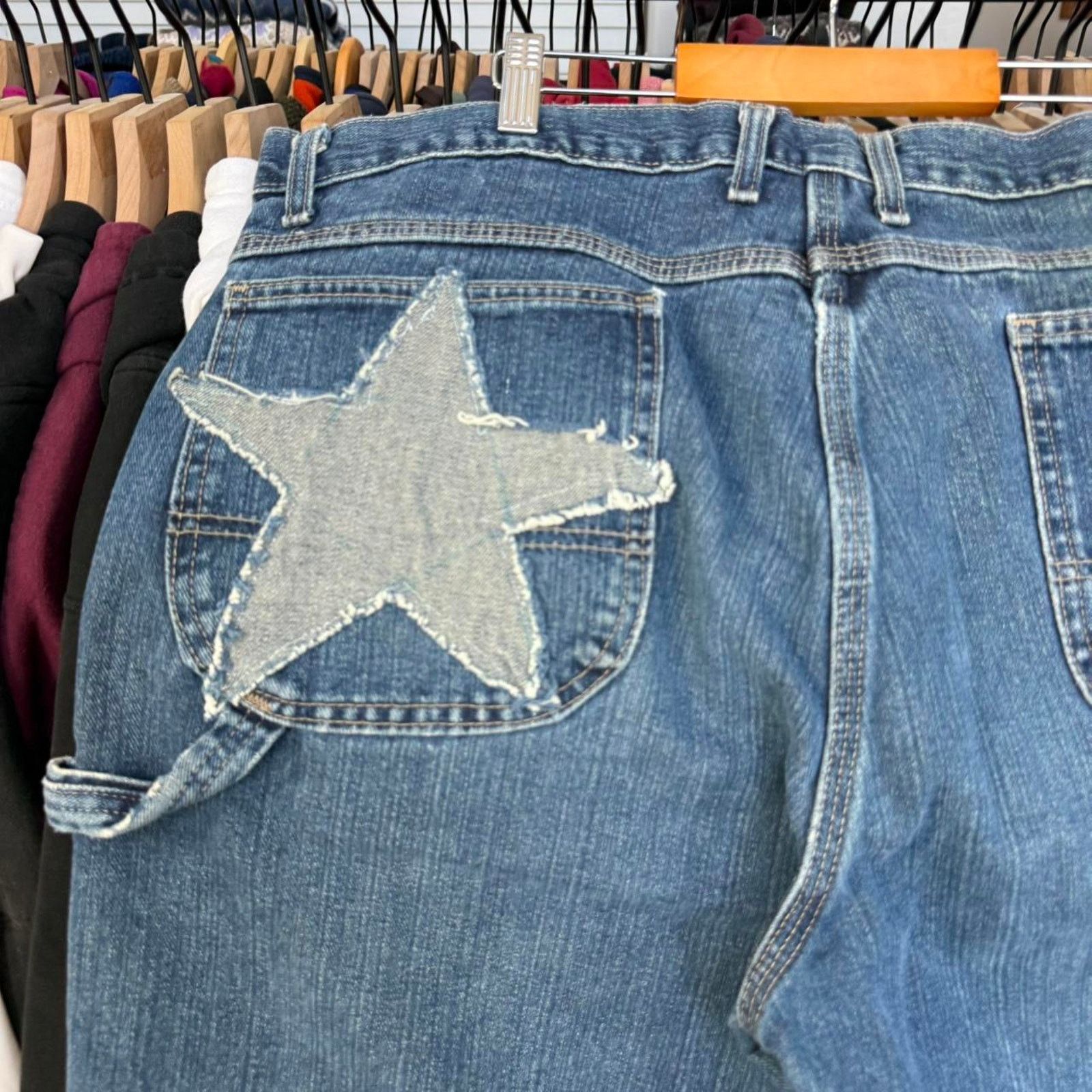 Dickies Vintage Y2K Super Cool Custom Dickies Star Carpenter Shorts Size US 39 - 7 Thumbnail