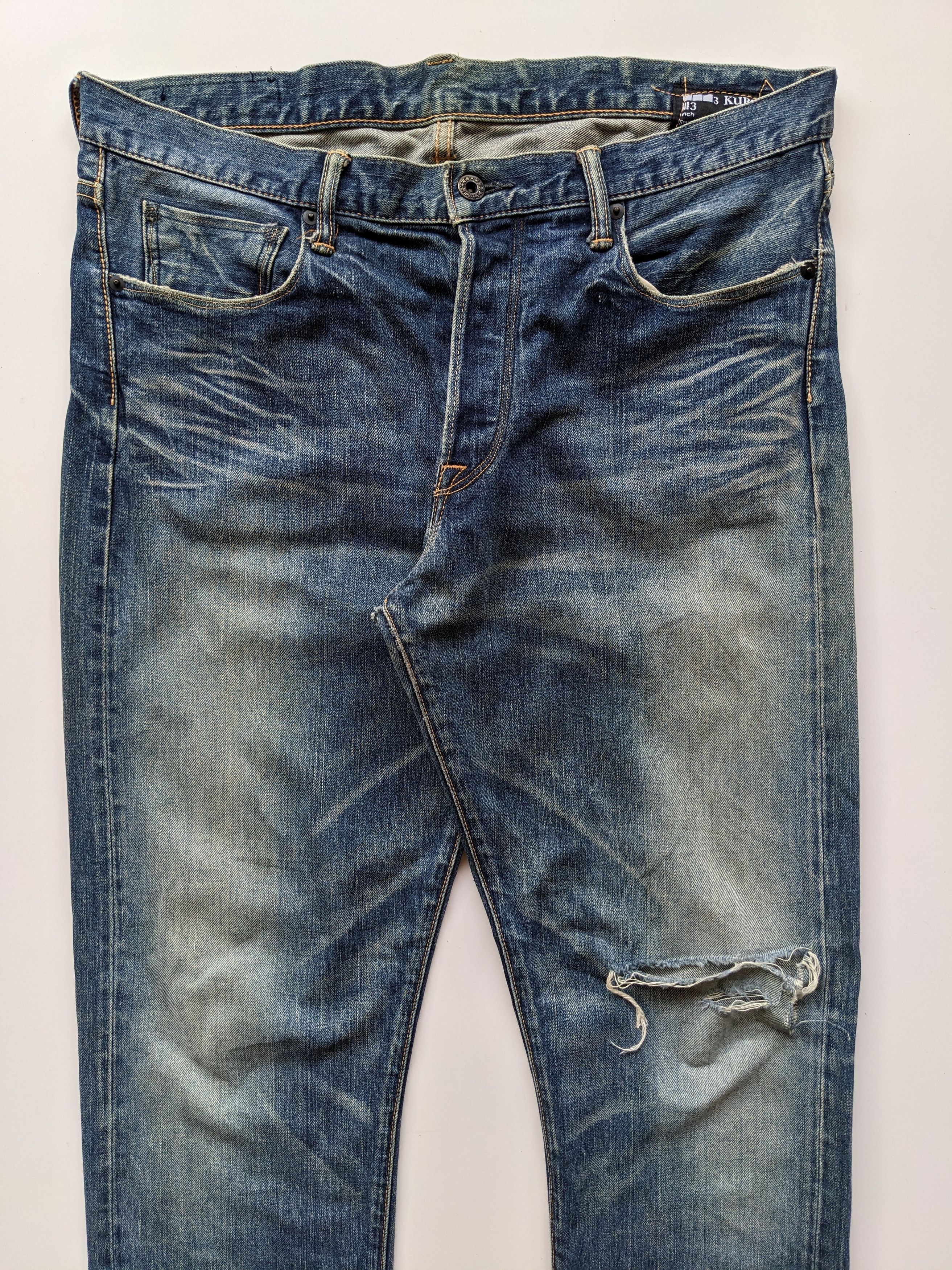 KURO KURO Diamante distressed jean Size US 35 - 3 Thumbnail