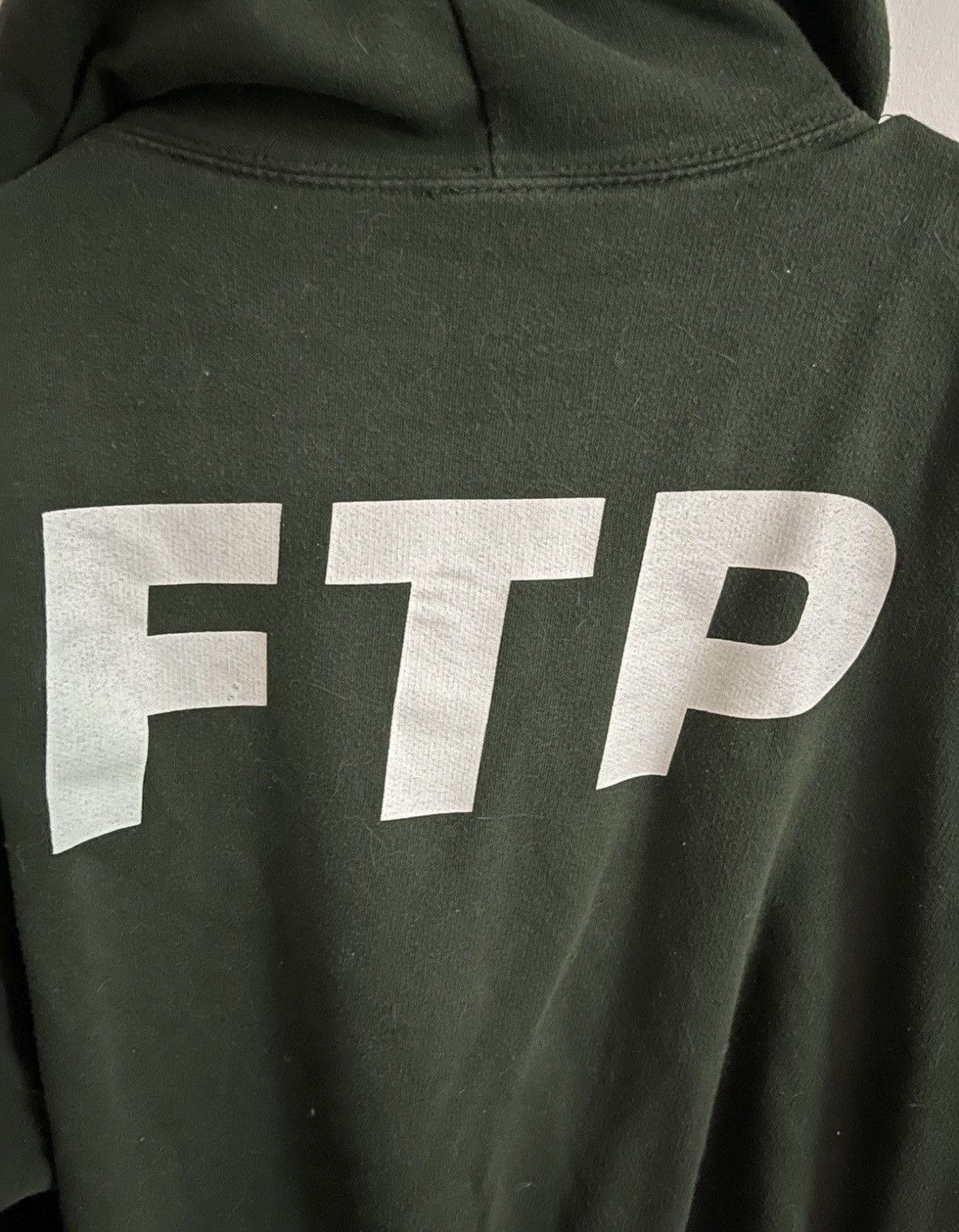 Fuck The Population OG Green FTP Logo Pullover Hoodie Size US M / EU 48-50 / 2 - 2 Thumbnail