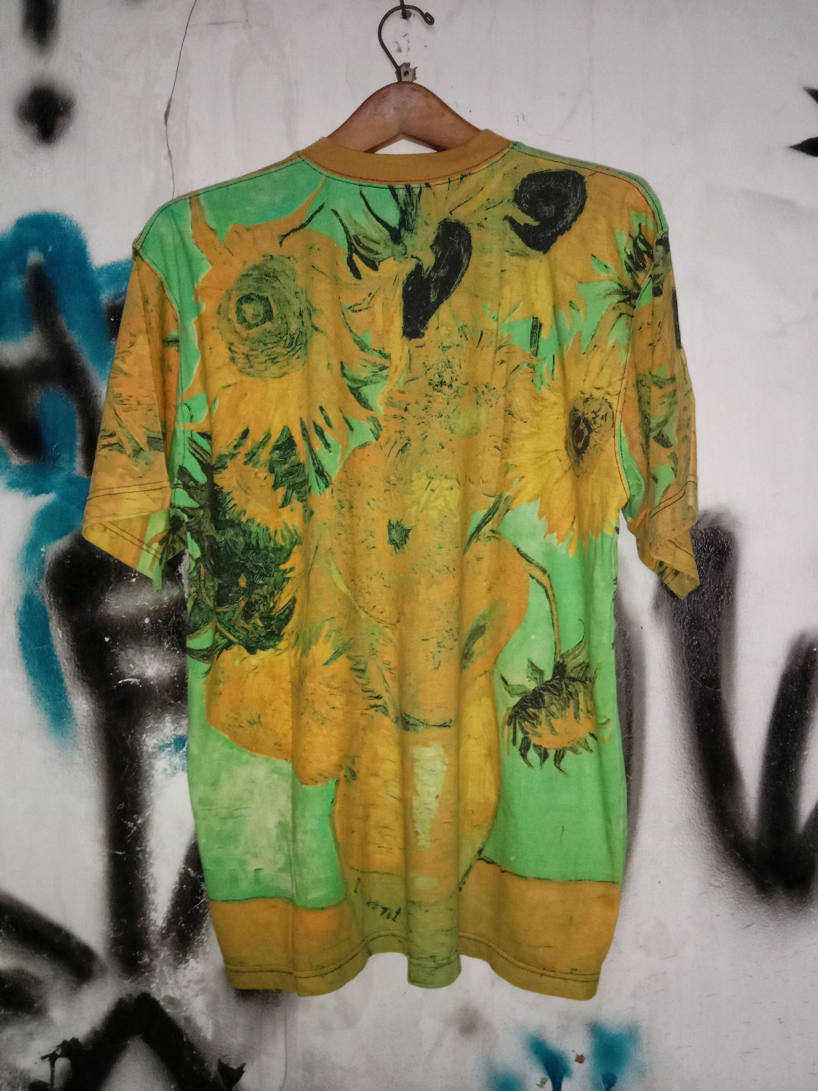 Vintage Van Gogh All Over Print Salvador Dali Picasso Keith Haring Size US L / EU 52-54 / 3 - 8 Thumbnail