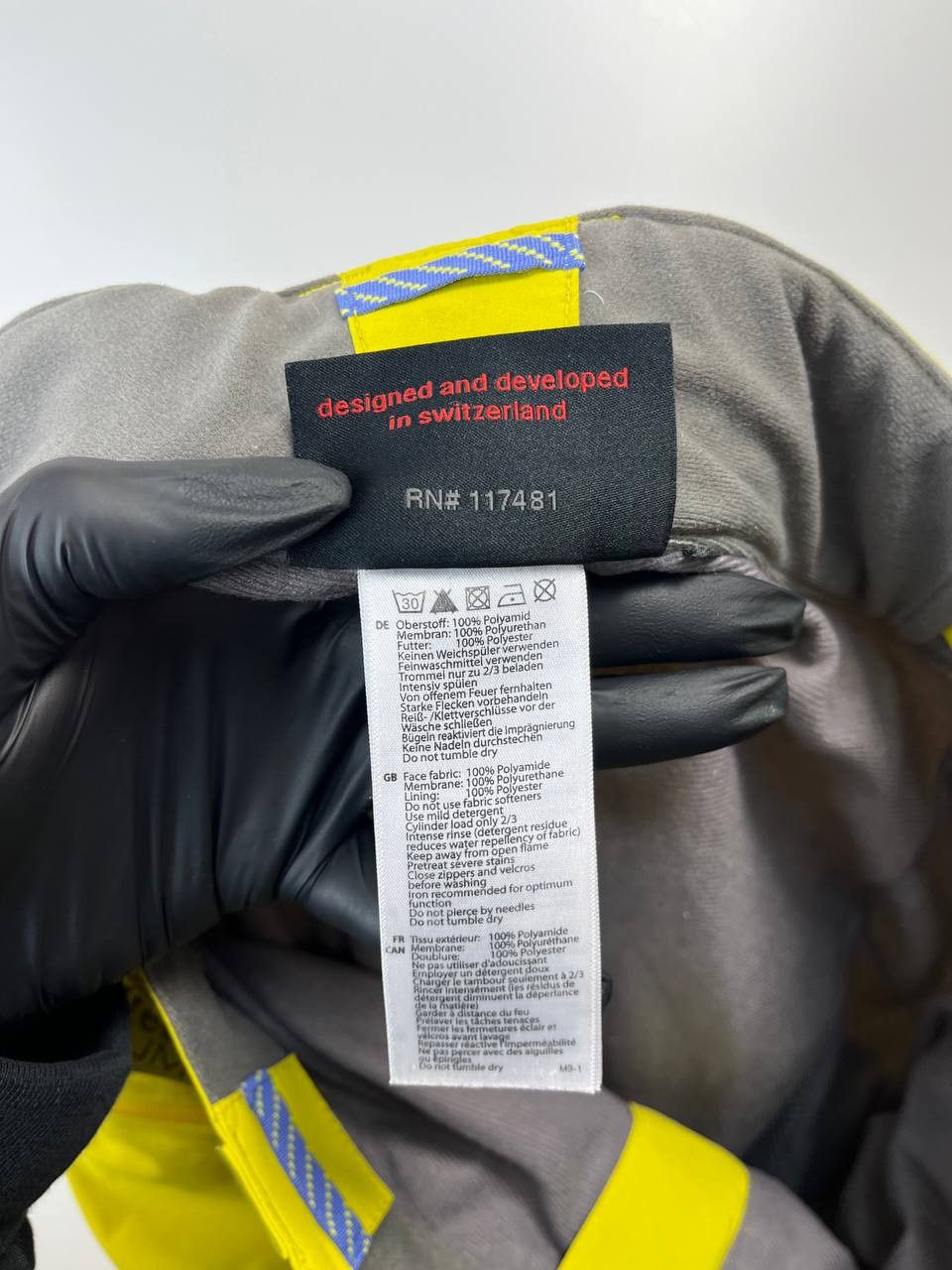 Mammut Mammut DryTech Premium Ski Pants Yellow Waterproof Womens 40 Size 40" / US 18 - 6 Thumbnail
