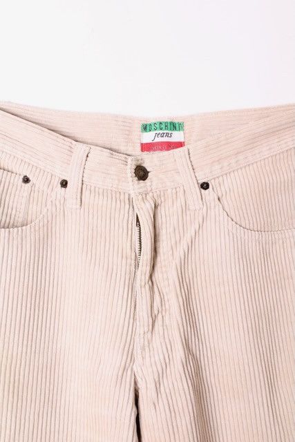 Moschino MOSCHINO CORDUROY PANTS BEIGE - W36 Size US 36 / EU 52 - 2 Thumbnail