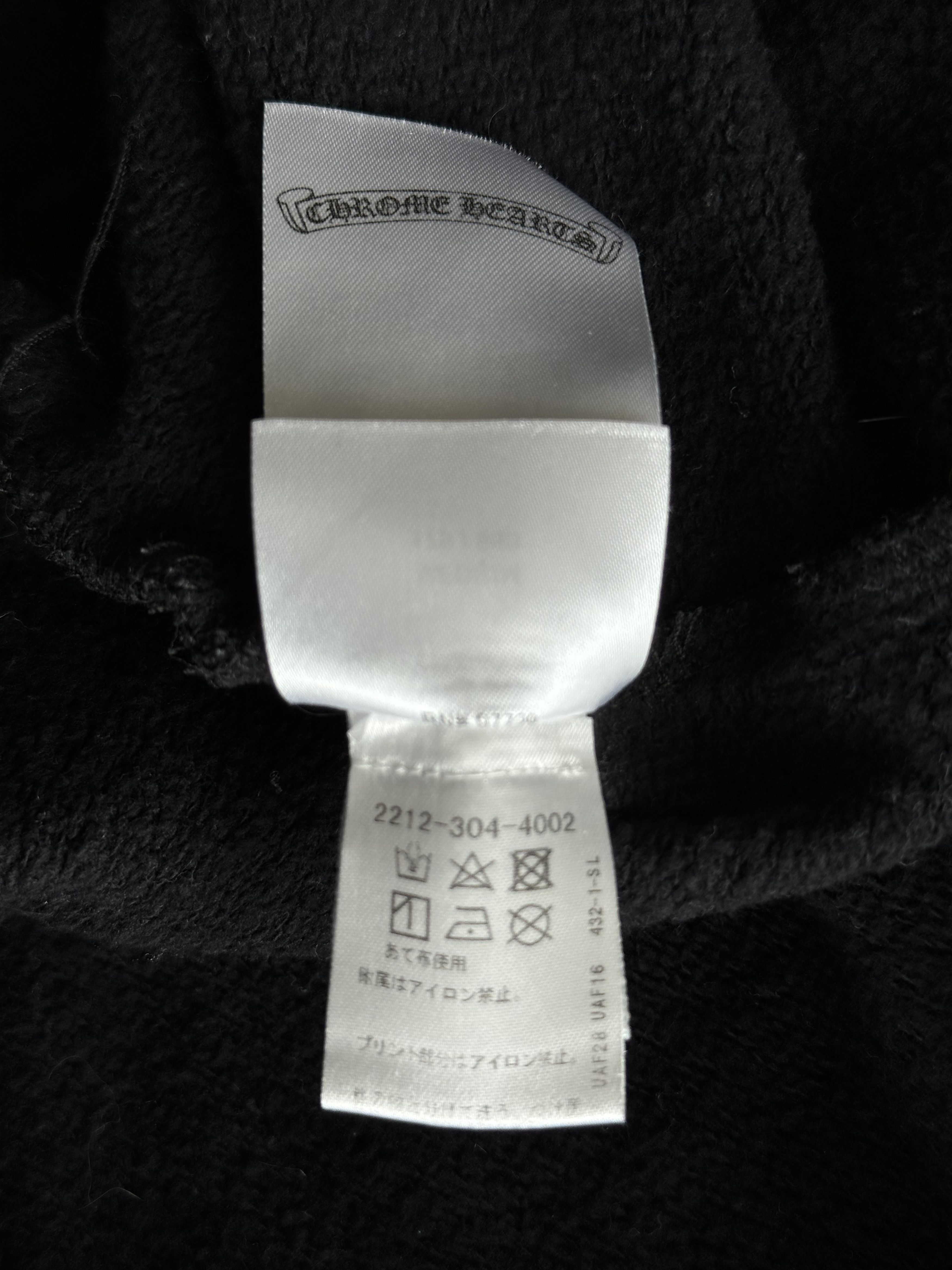 Chrome Hearts Chrome Hearts Black Multicolor Foti Zip Up Hoodie Size US M / EU 48-50 / 2 - 5 Thumbnail