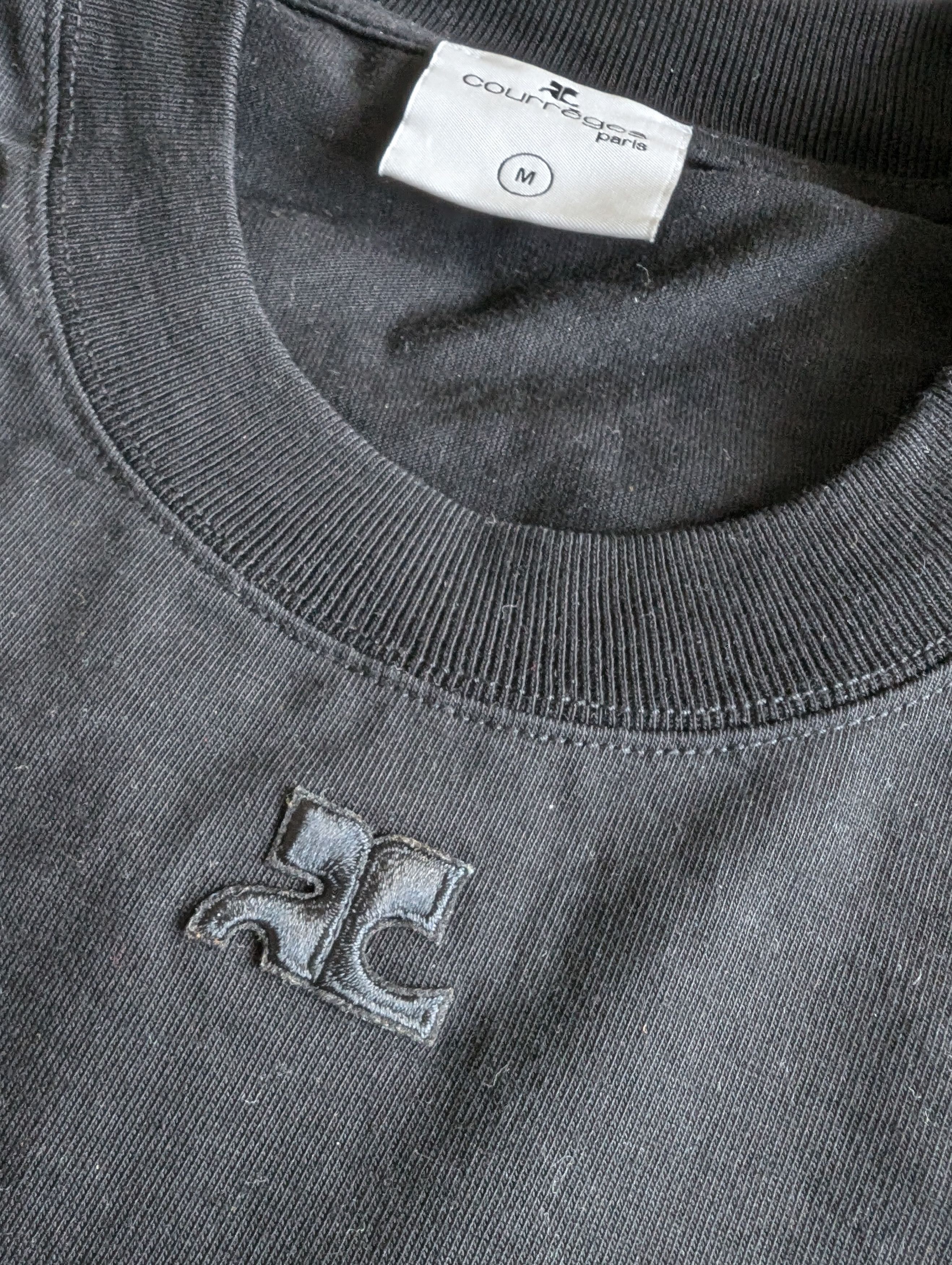 Courreges Courrèges logo T-shirt Size US M / EU 48-50 / 2 - 4 Thumbnail