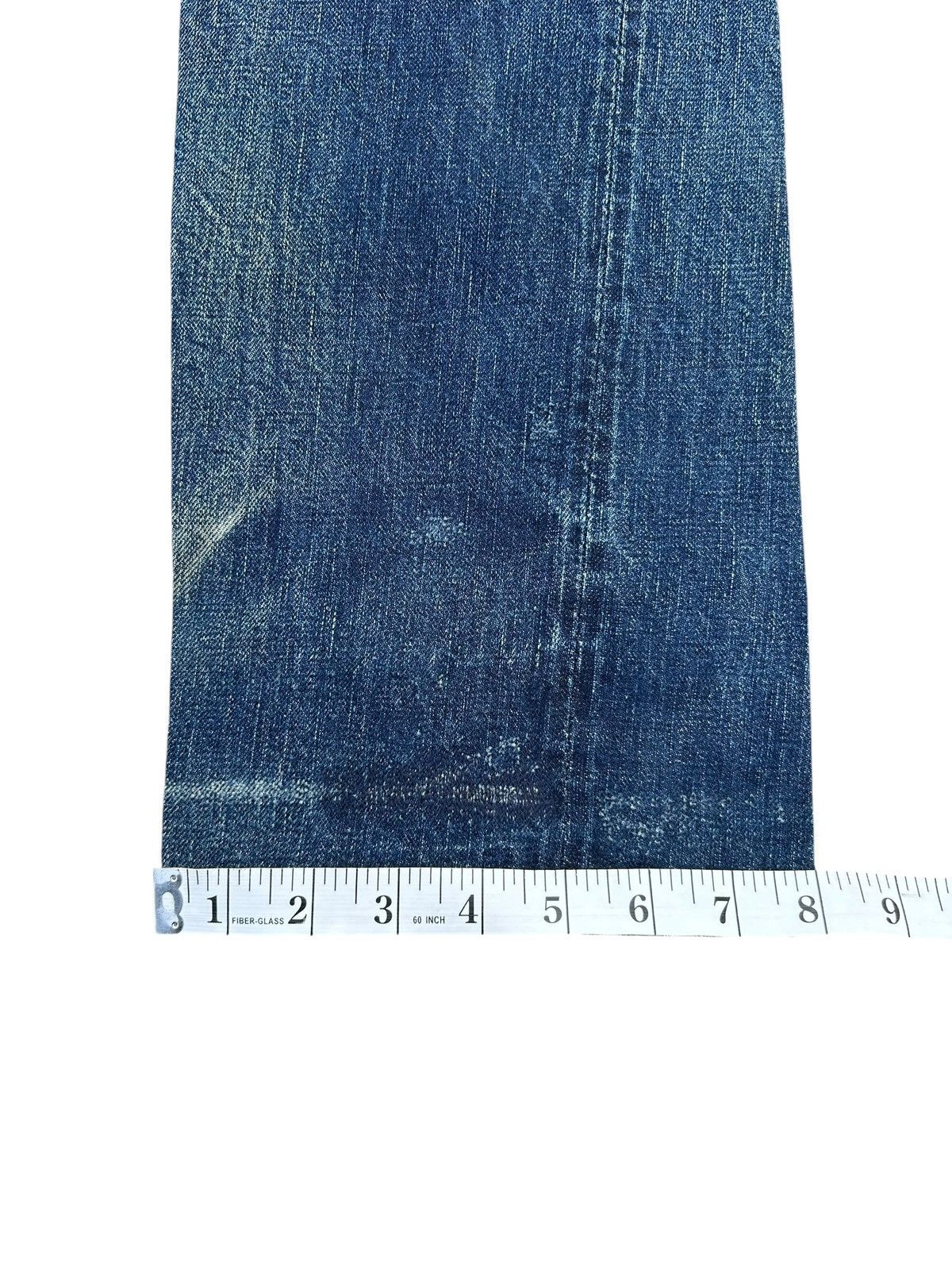 Kapital Vintage Full Count Selvedge Distressed Repair Denim Jeans Size US 30 / EU 46 - 25 Thumbnail