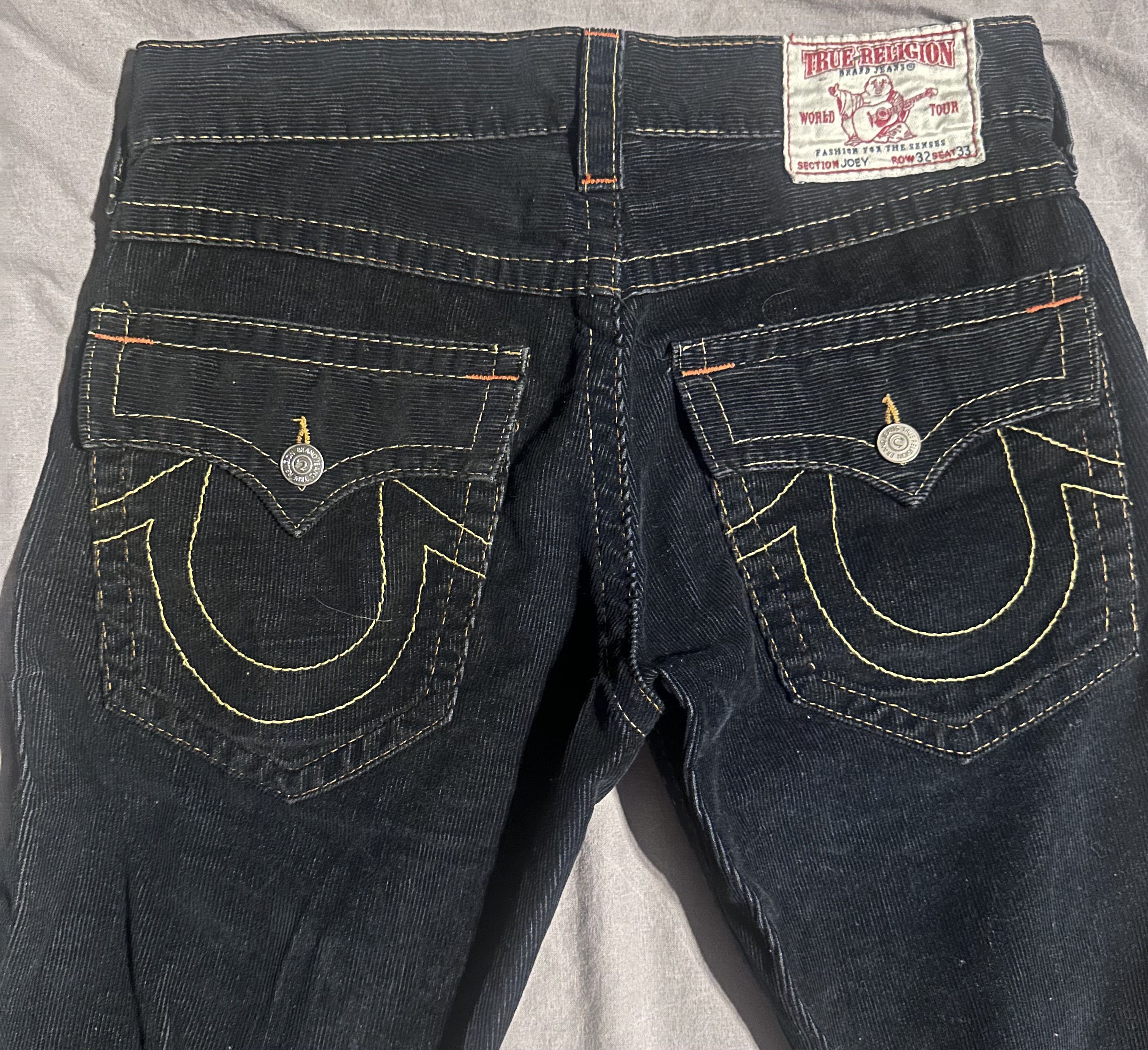 True Religion True Religion World Tour Joey corduroy Bootcut Jeans Size 32" / US 10 / IT 46 - 12 Thumbnail