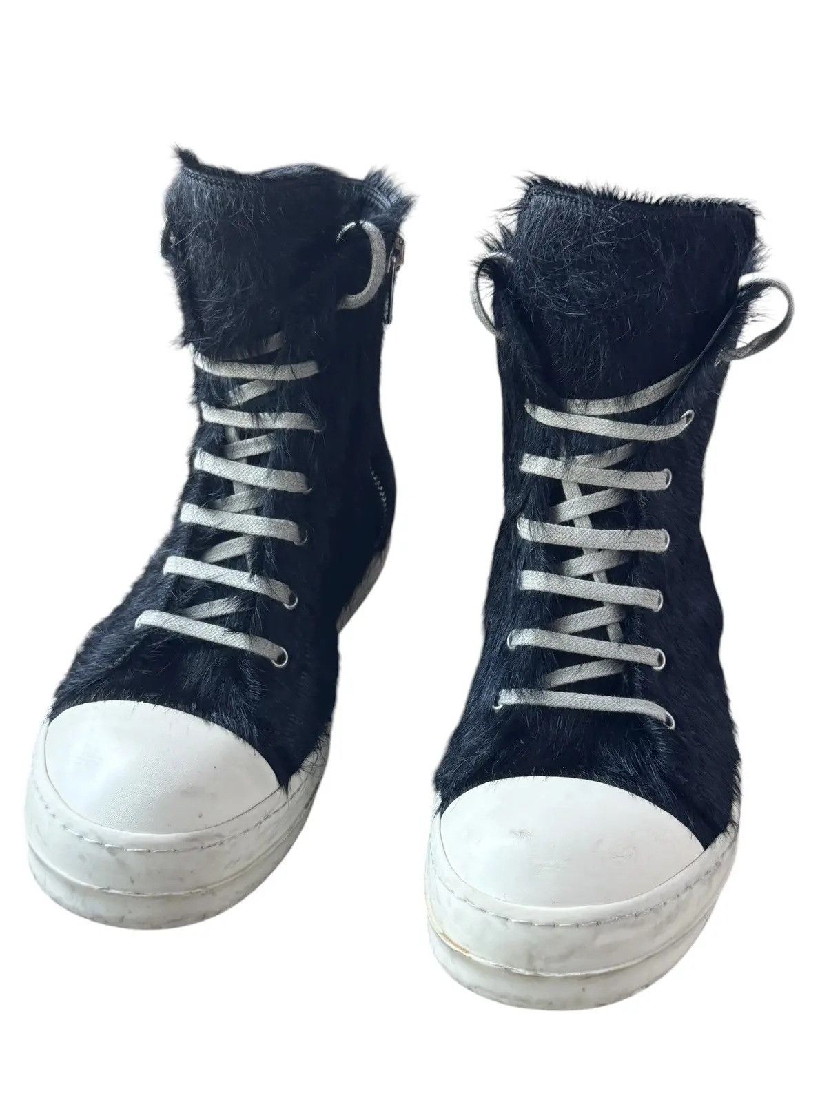 Rick Owens High Top Ramones Size US 11 / EU 44 - 4 Thumbnail