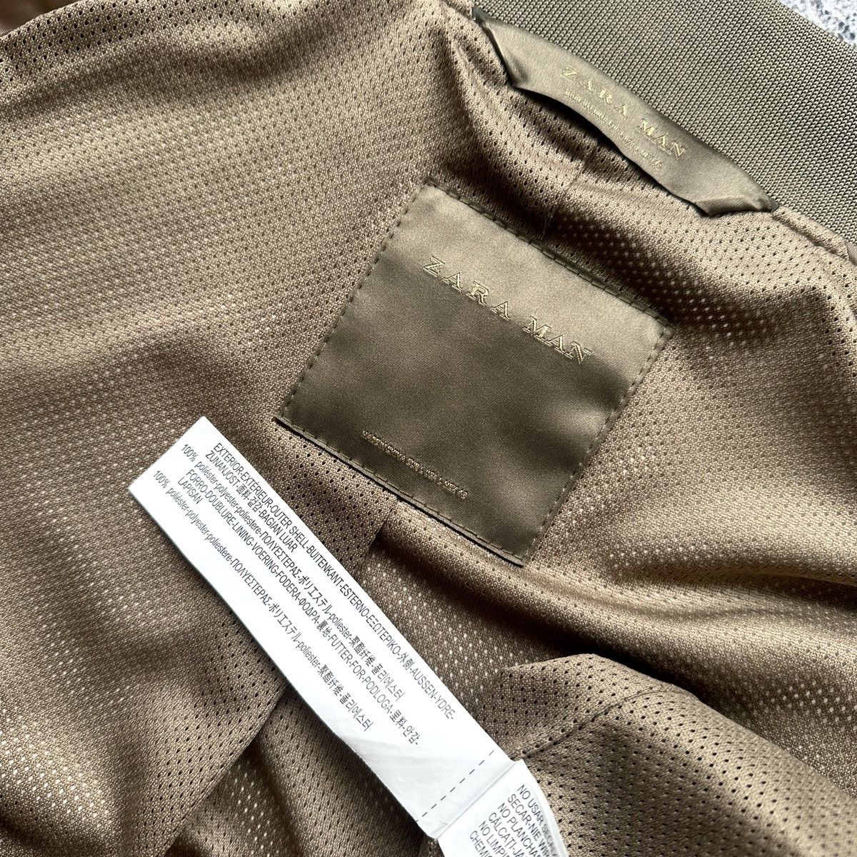 Zara Zara Man Flower Jacket Full Zip Multicolour Size: L Size US L / EU 52-54 / 3 - 12 Thumbnail