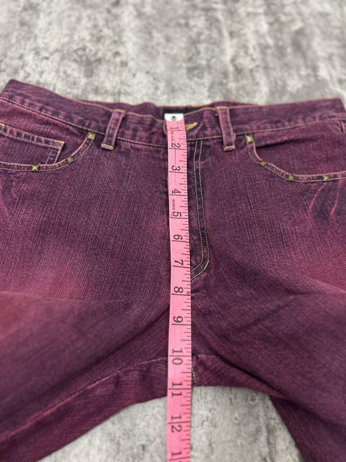 Vintage Rustenburg Homme Scorpion Distressed Jeans Size US 32 / EU 48 - 17 Thumbnail