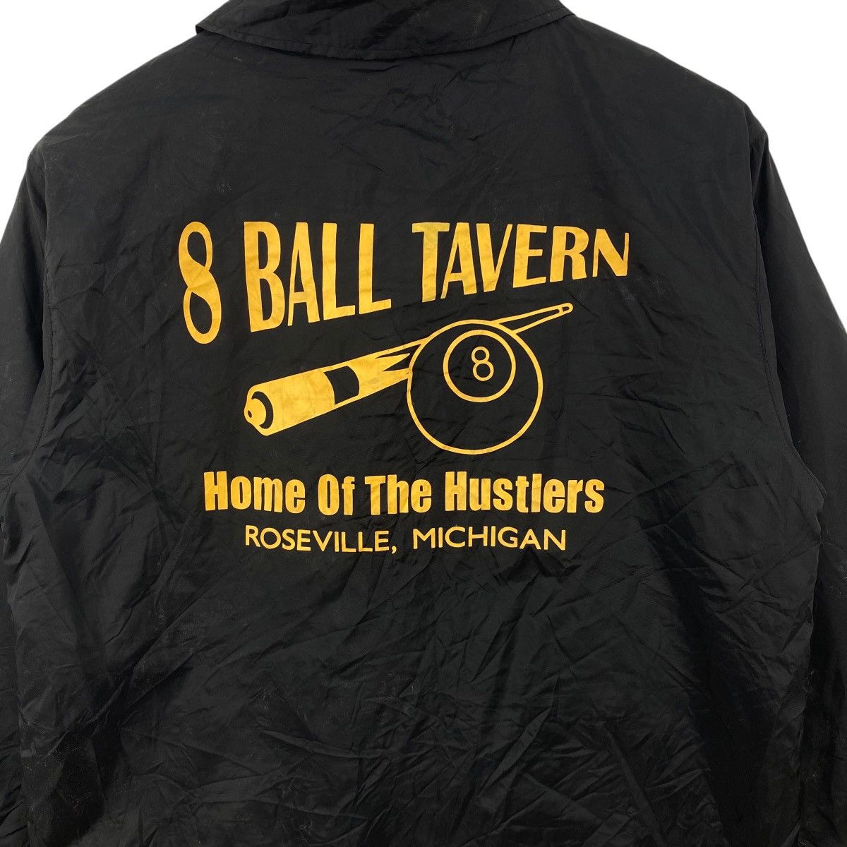 Vintage Vintage UNITED ATHLE 8 BALL Tavern Coach Jacket Snap Button Size US M / EU 48-50 / 2 - 8 Thumbnail