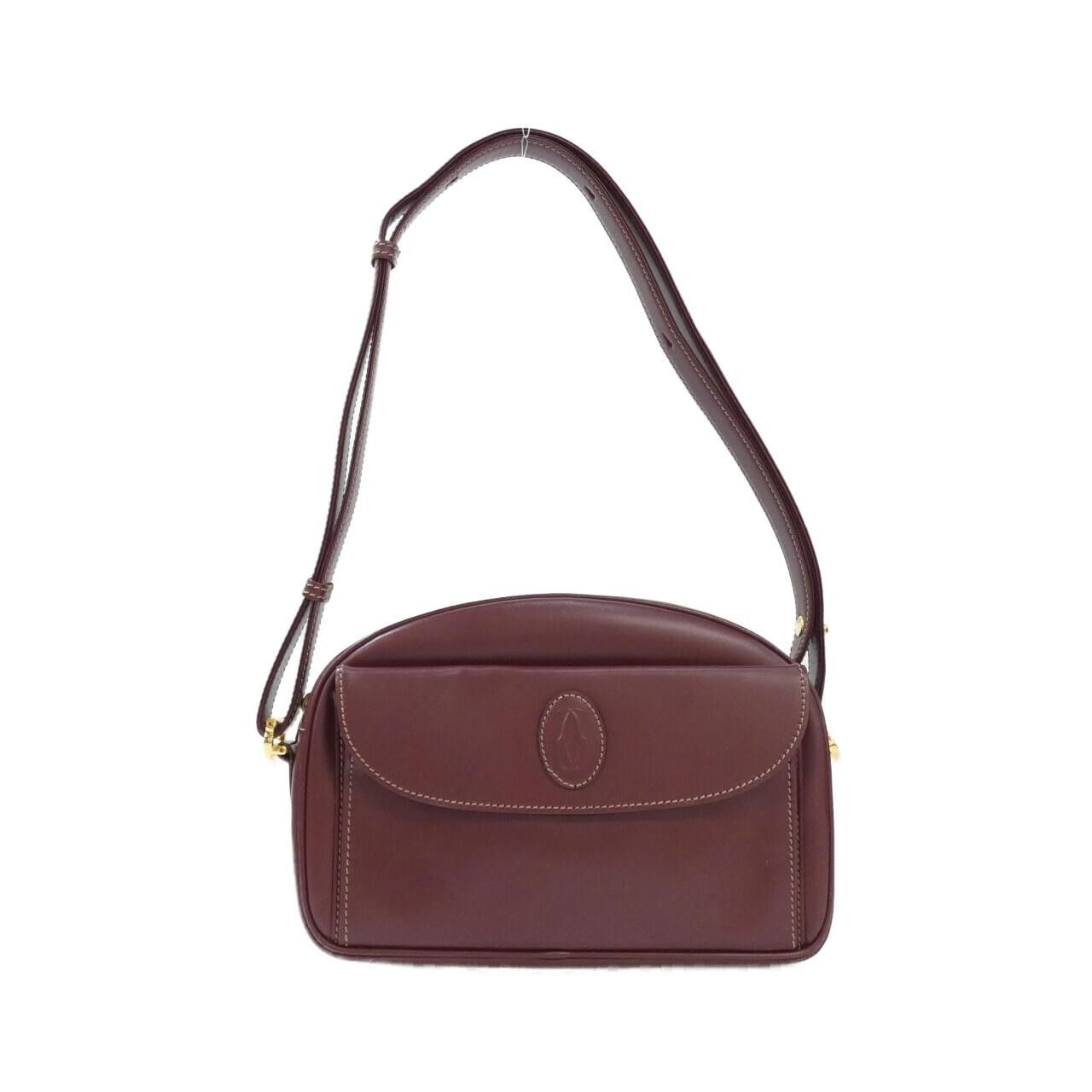 Cartier Cartier Cartier Leather Shoulder Bag Leather Shoulder Bag L1000004 DUTY FREE for USA Size ONE SIZE - 1 Thumbnail