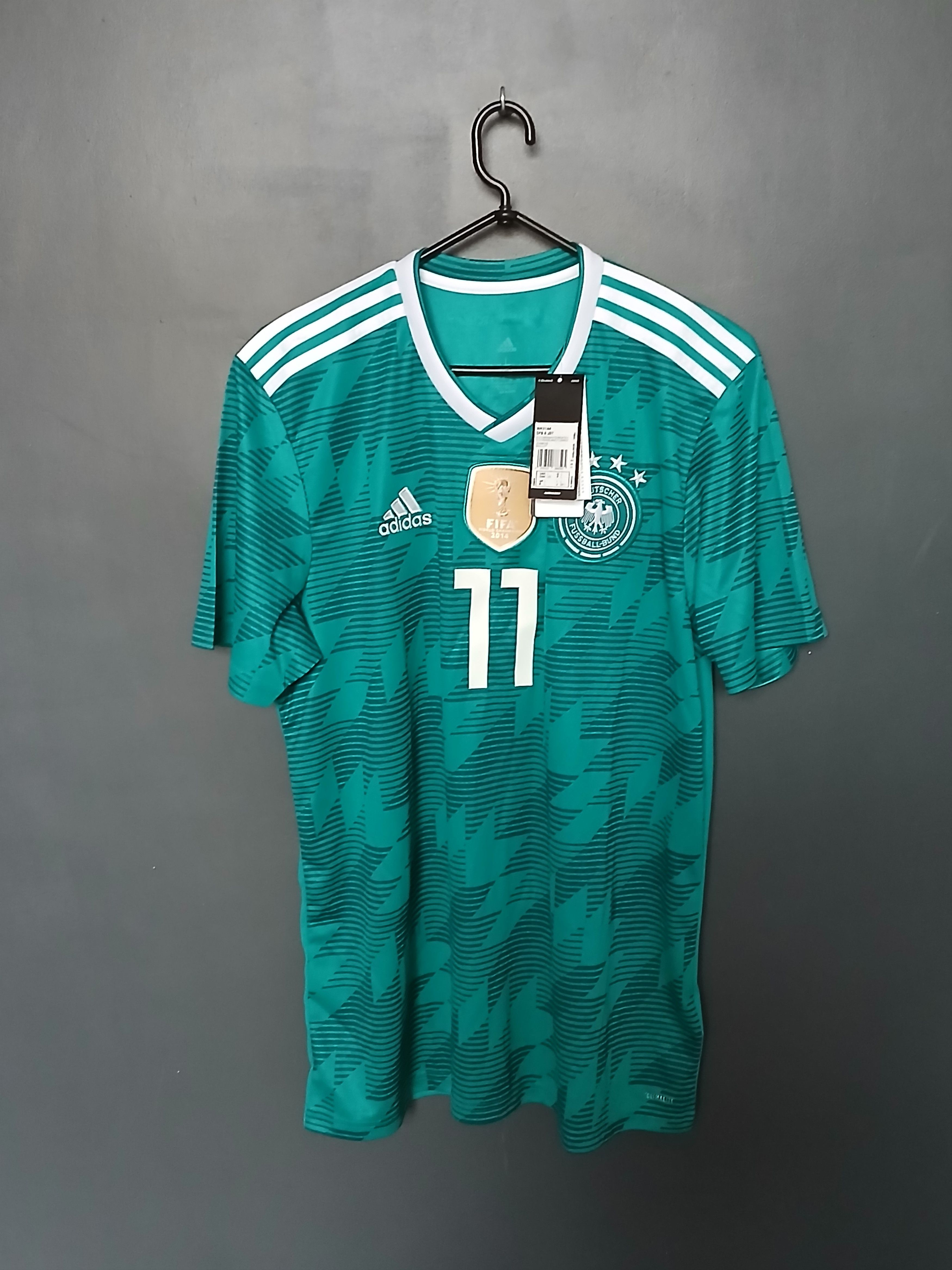 Adidas New Germany National Football Team 18/19 Away Jersey T-Shirt Size US L / EU 52-54 / 3 - 1 Thumbnail