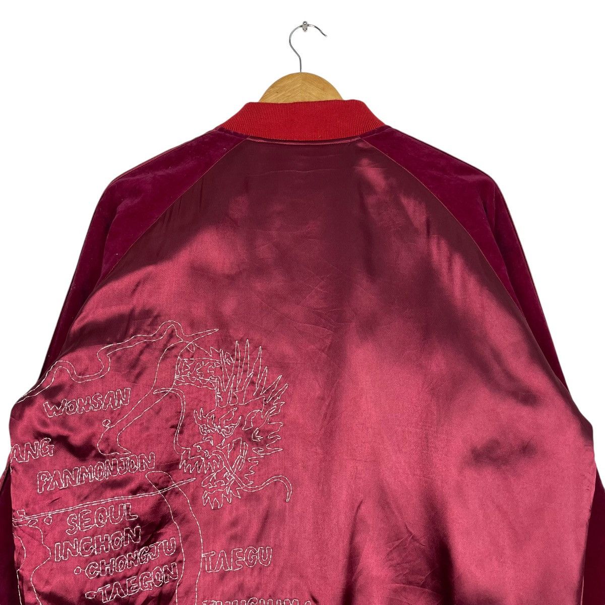 Japanese Brand × Vintage 💥YOKOSUKA JAPAN SUKAJAN EMBROIDERED JACKET Size US M / EU 48-50 / 2 - 8 Thumbnail