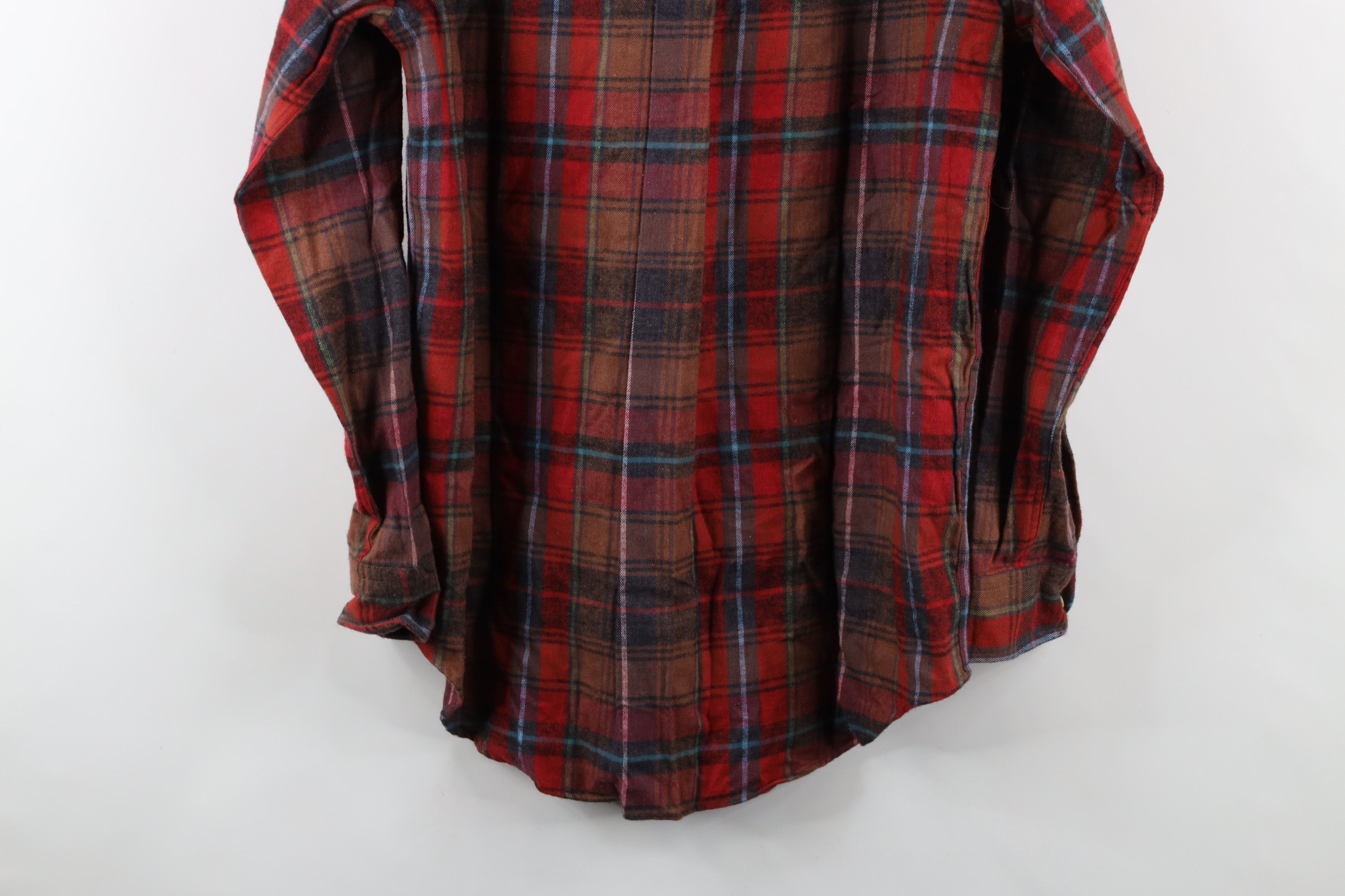 Vintage Deadstock Vintage 90s Streetwear Flannel Button Down Shirt Size US M / EU 48-50 / 2 - 11 Thumbnail