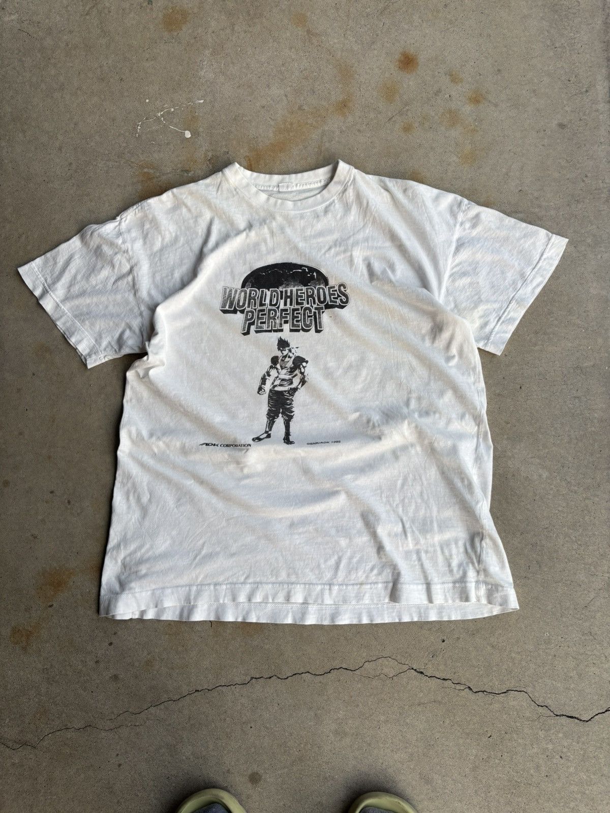 Other Vintage 1995 World Heros Perfect Tekken Video Game Tee Size US L / EU 52-54 / 3 - 1 Thumbnail